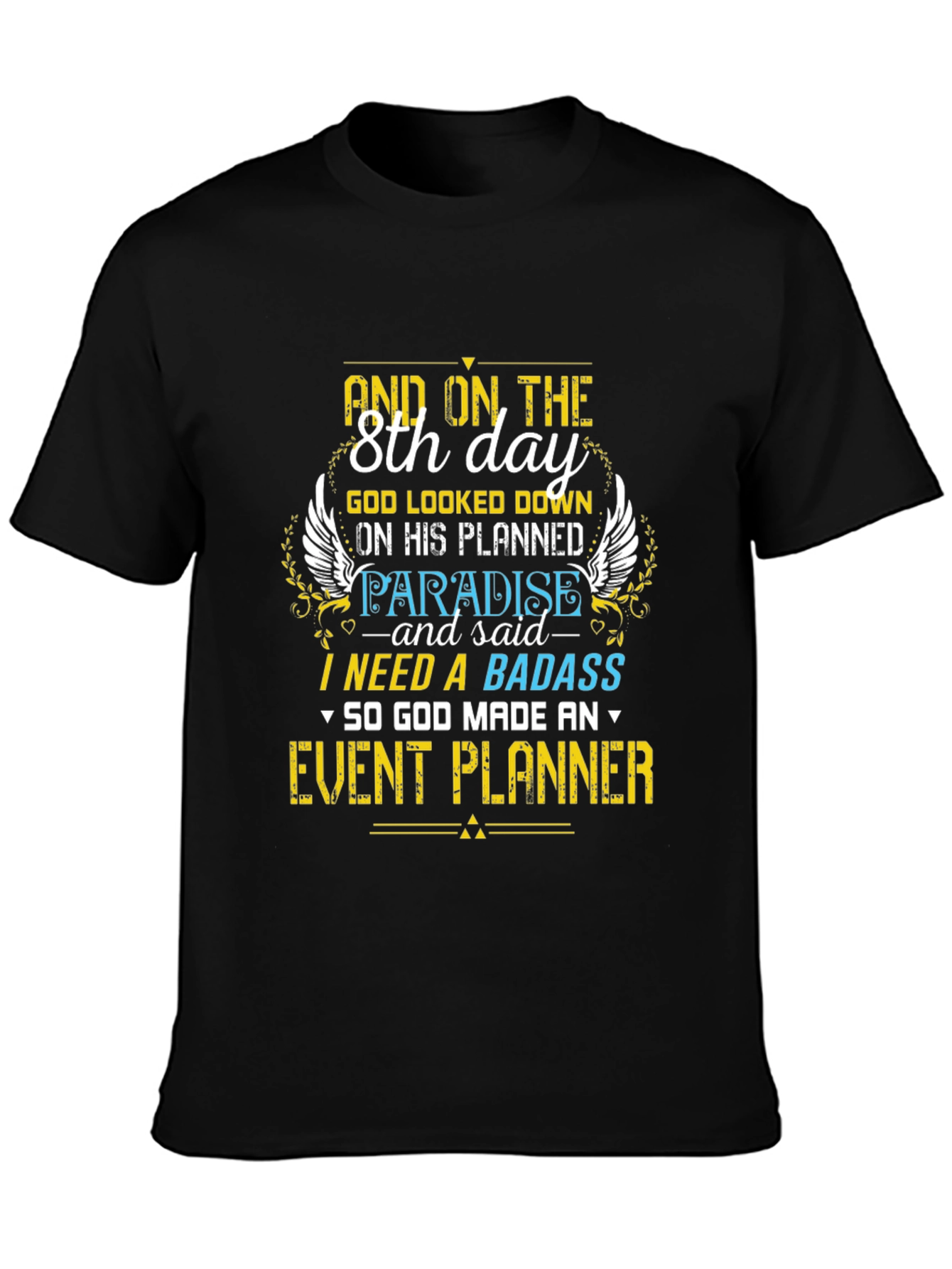 Event Planner Graphic Tee - 8th Day Design