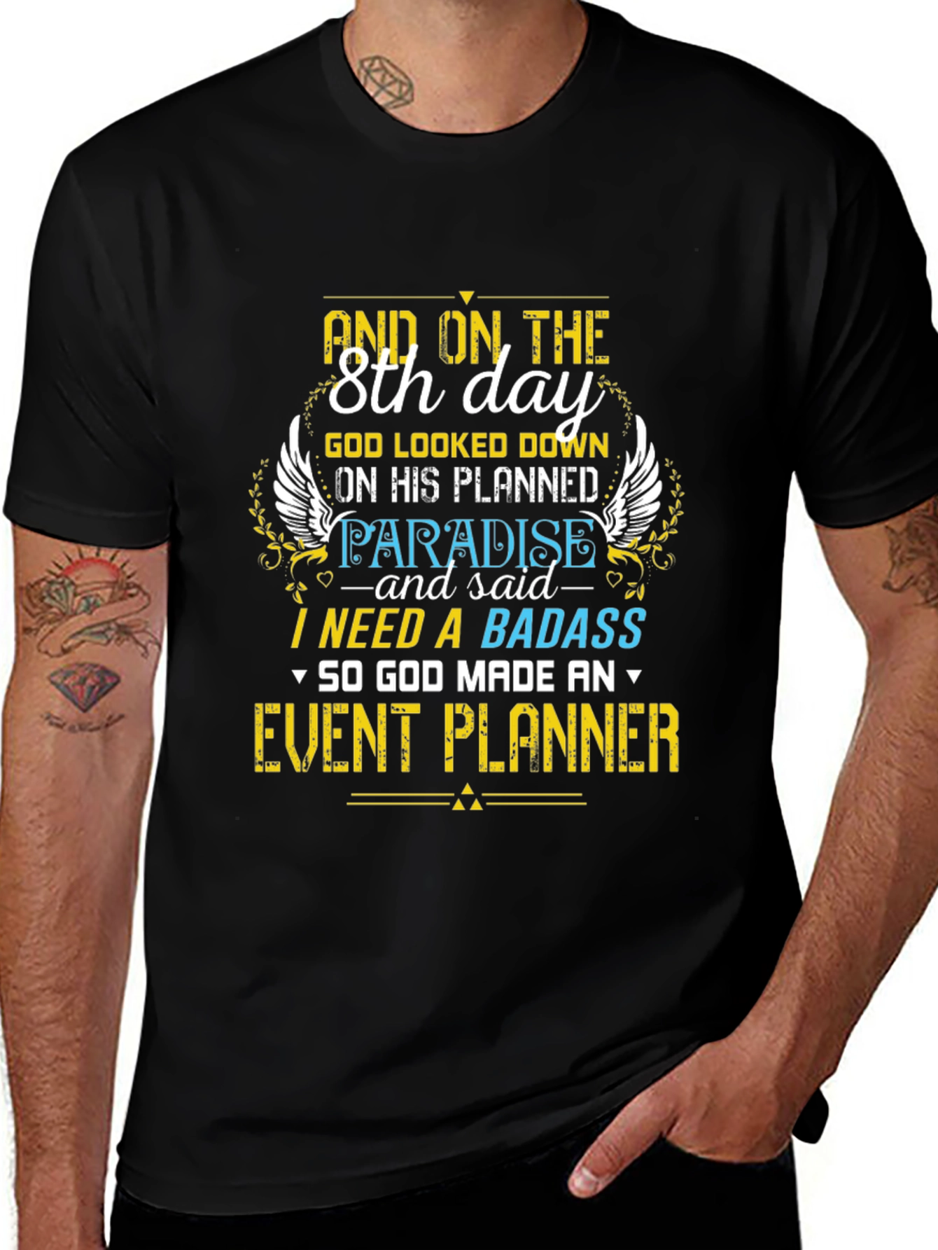 Event Planner Graphic Tee - 8th Day Design
