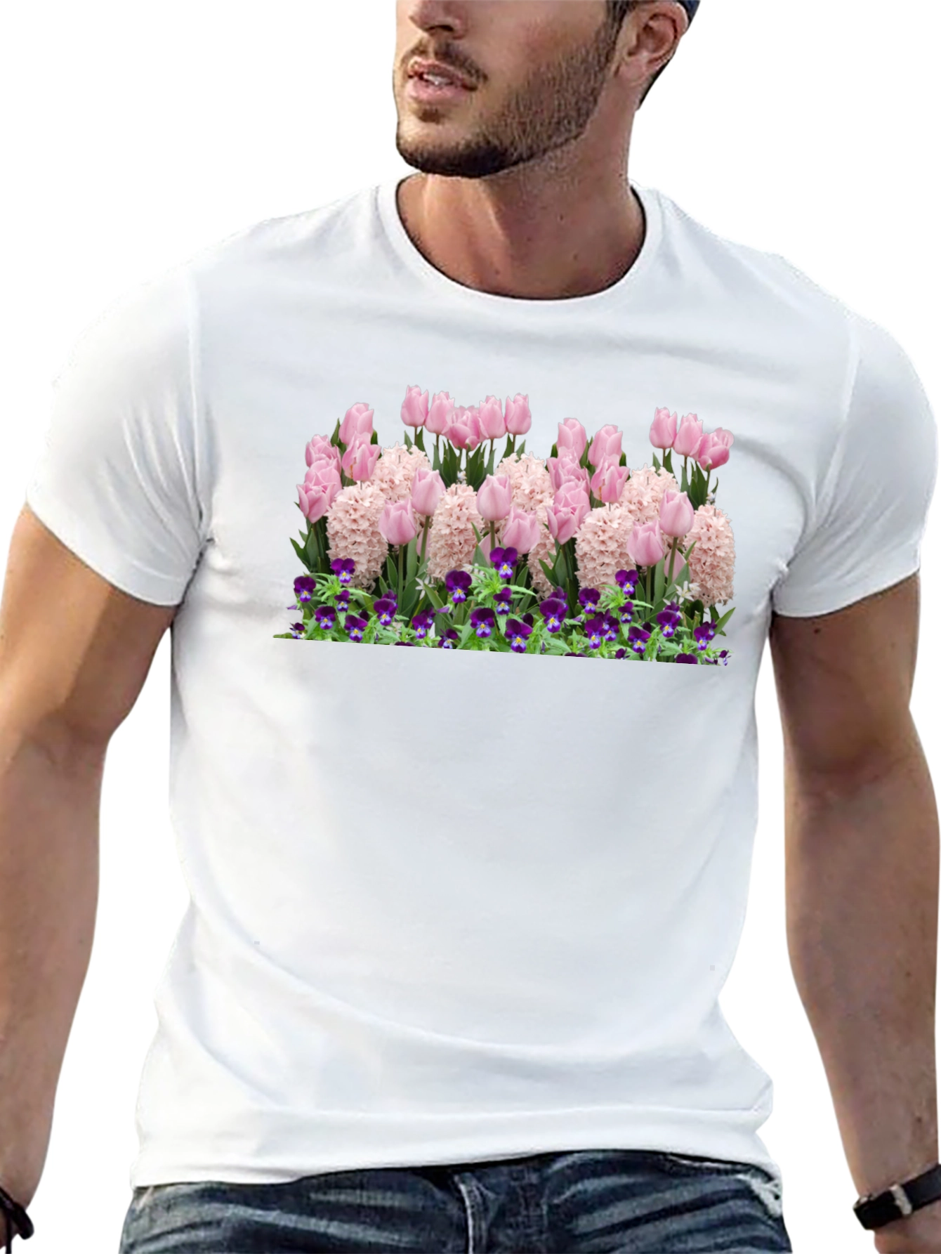Floral T-Shirt - Garden Bloom Tee
