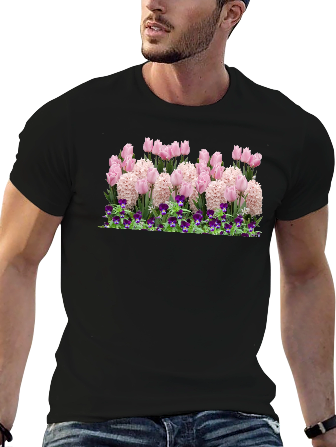 Floral T-Shirt - Garden Bloom Tee