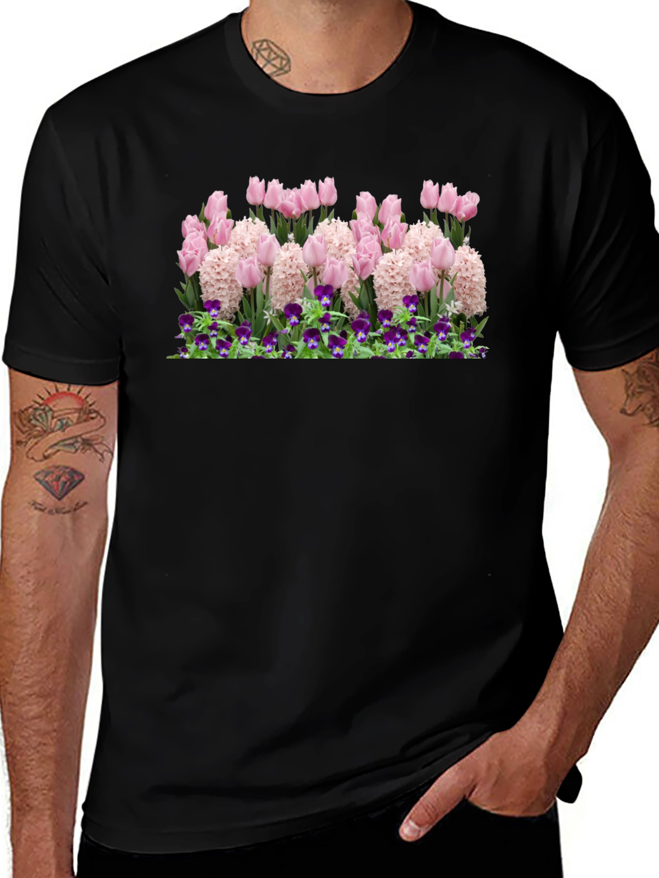 Floral T-Shirt - Garden Bloom Tee