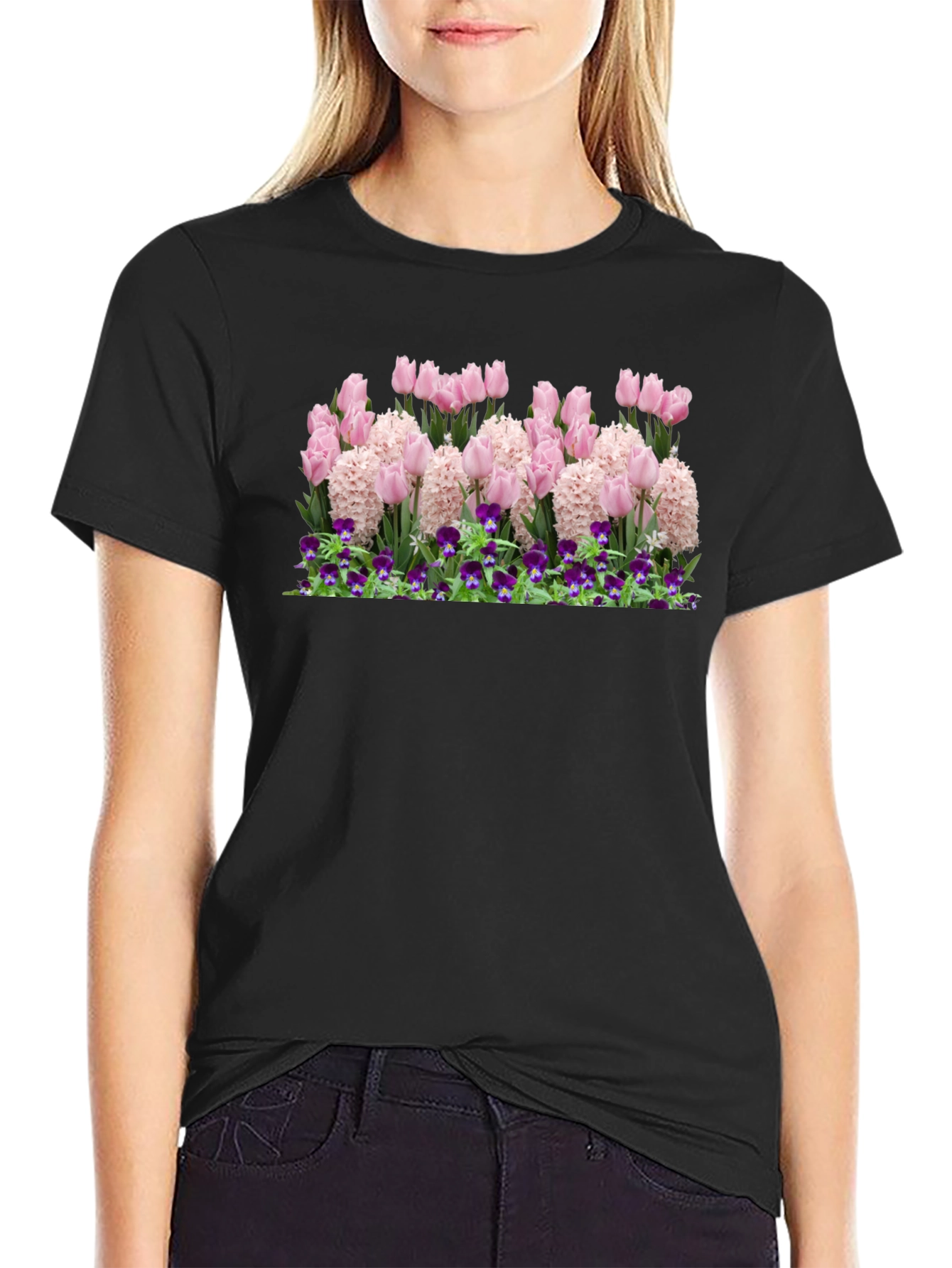 Floral T-Shirt - Garden Bloom Tee