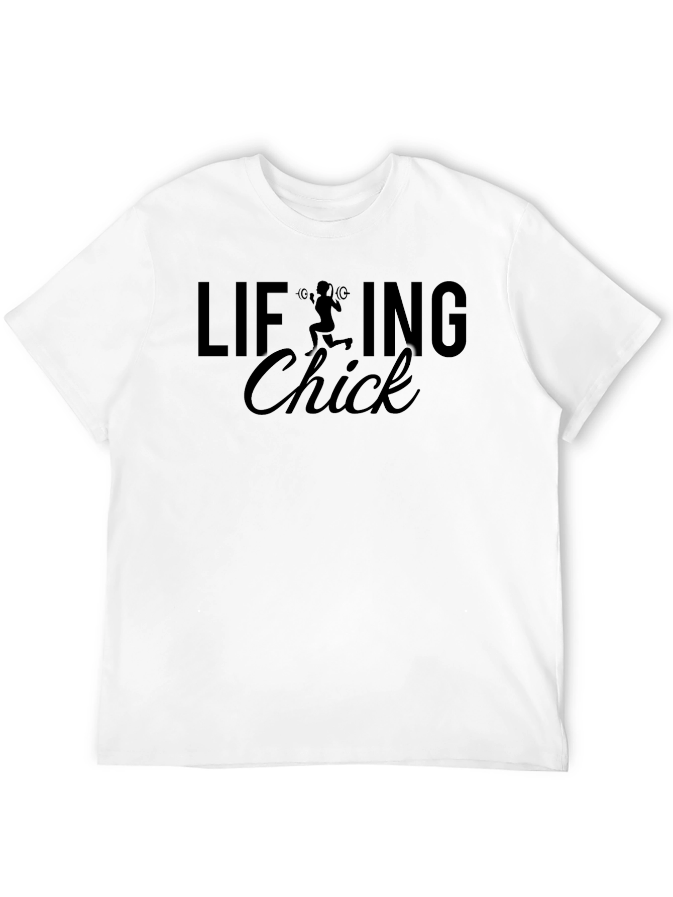 Lifting Chick Graphic Tee - Gym Workout Shirt