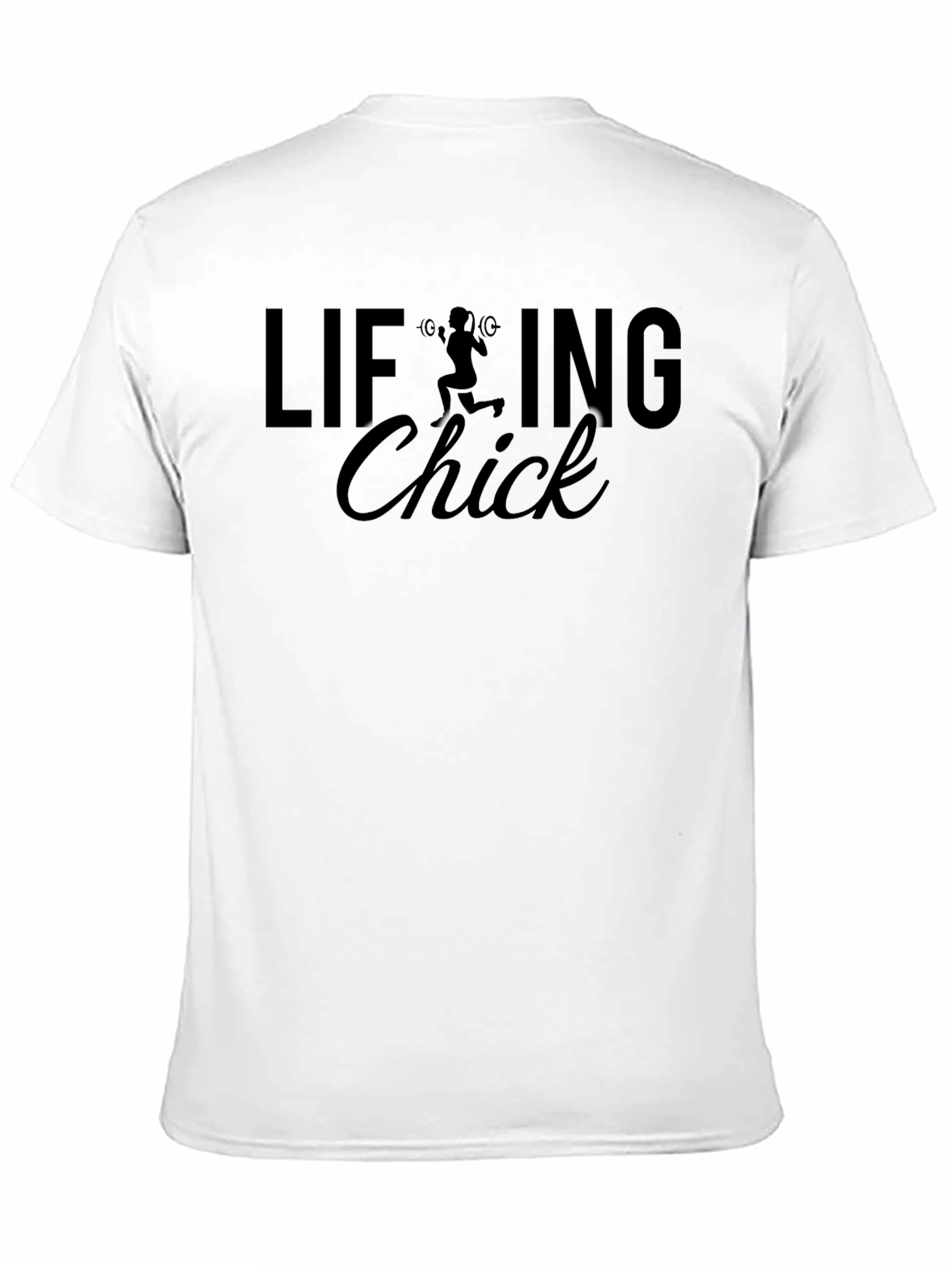 Lifting Chick Graphic Tee - Gym Workout Shirt