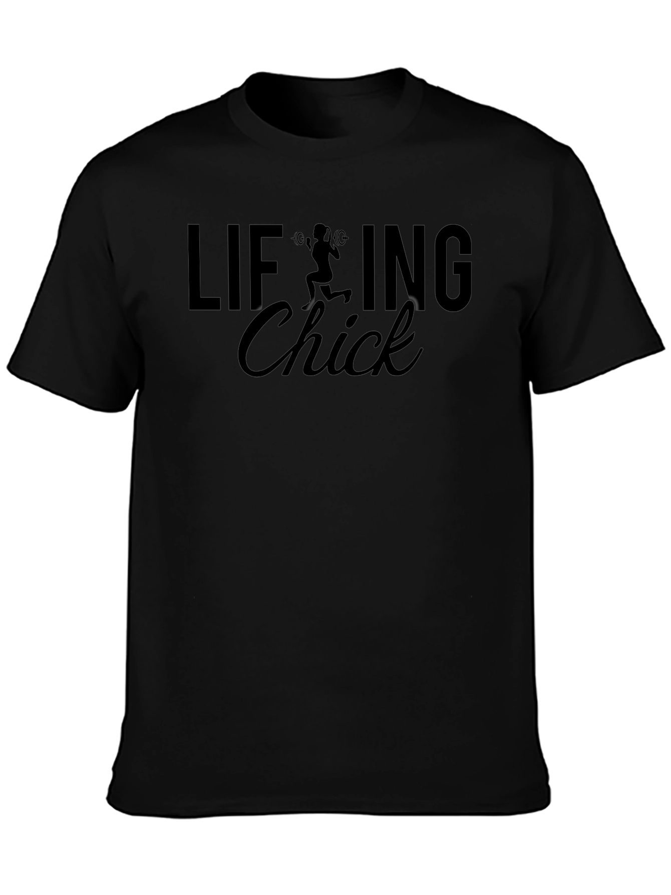 Lifting Chick Graphic Tee - Gym Workout Shirt