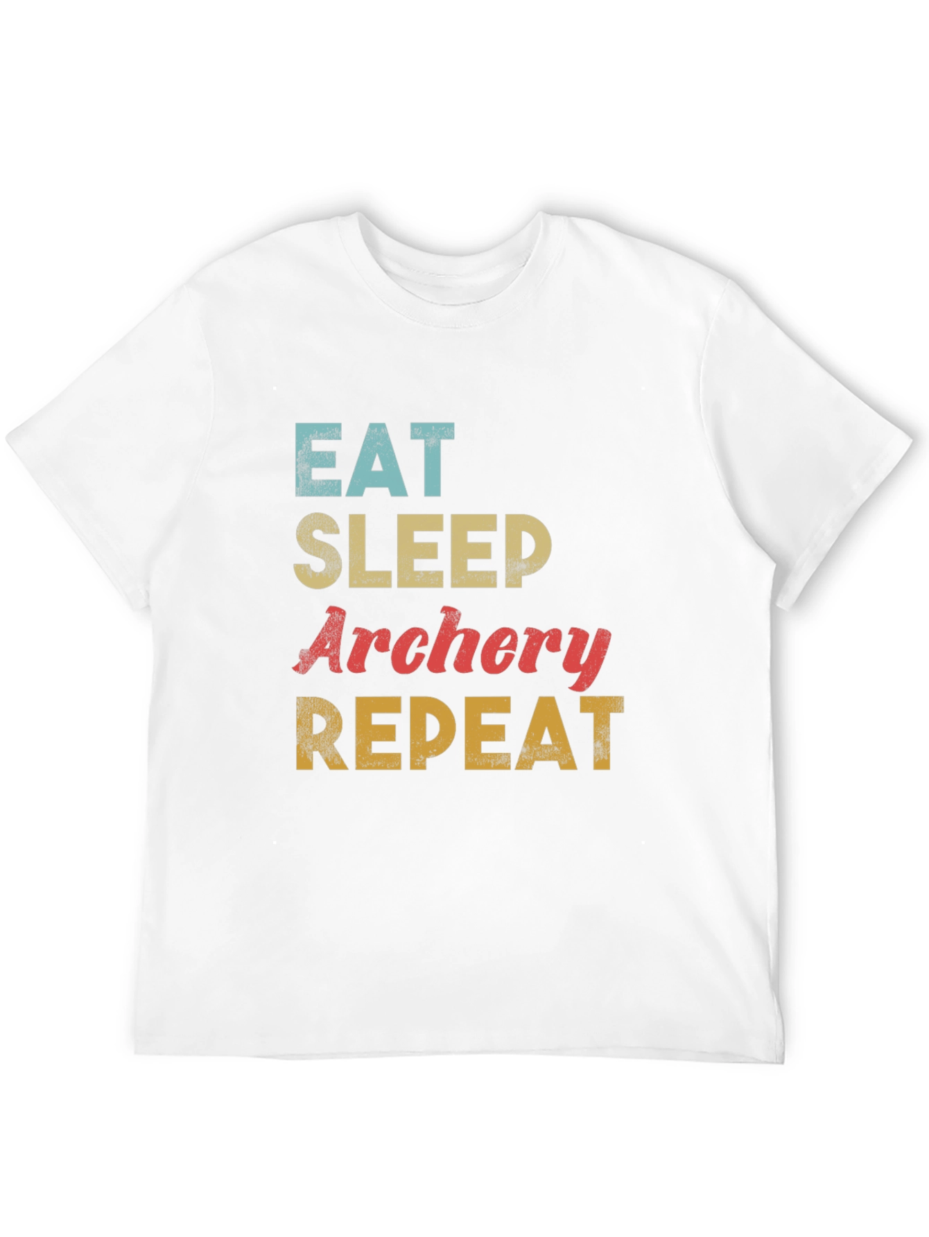 Eat Sleep Archery Repeat T-Shirt - Black