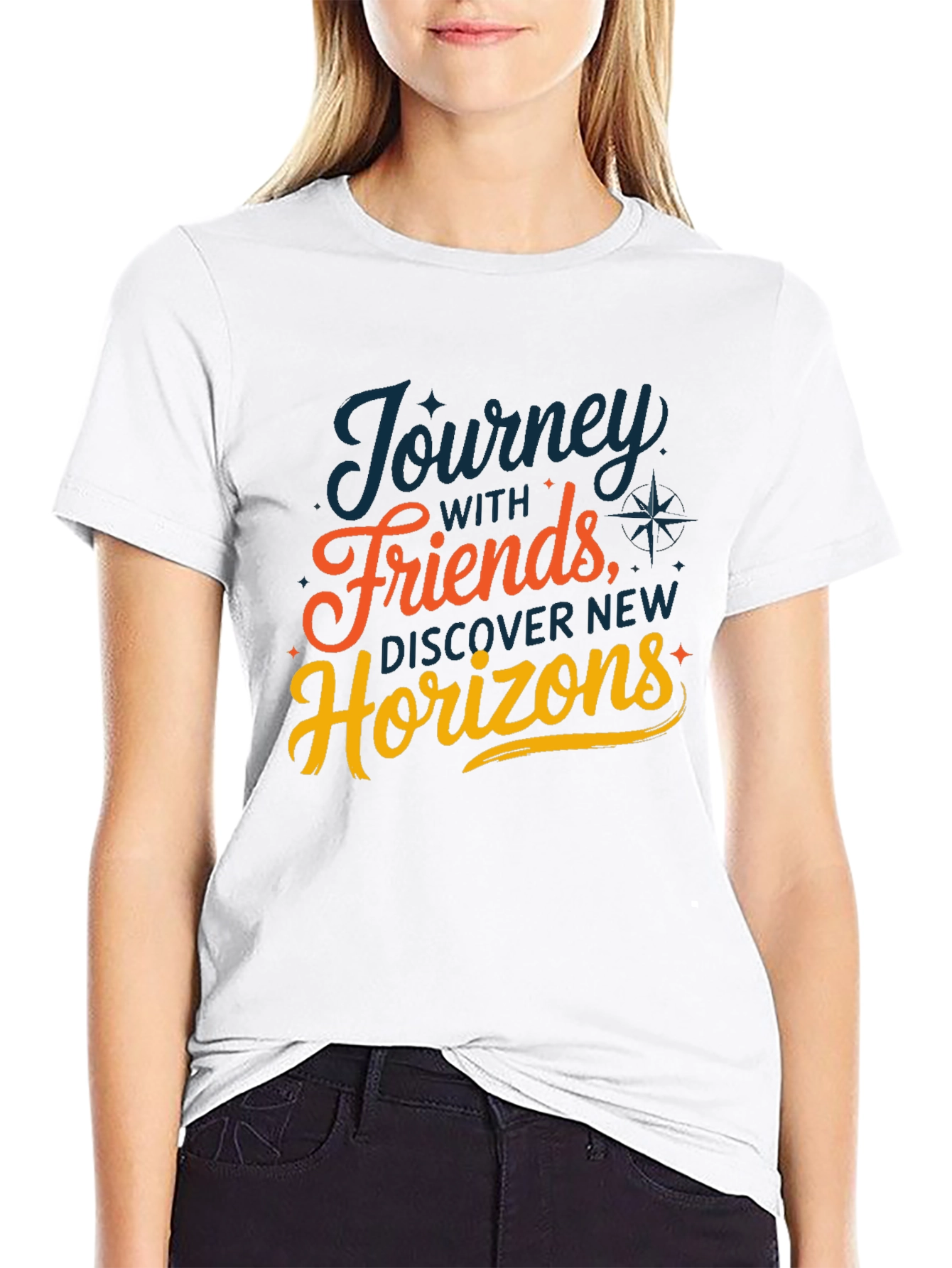Journey With Friends T-Shirt - Discover New Horizons