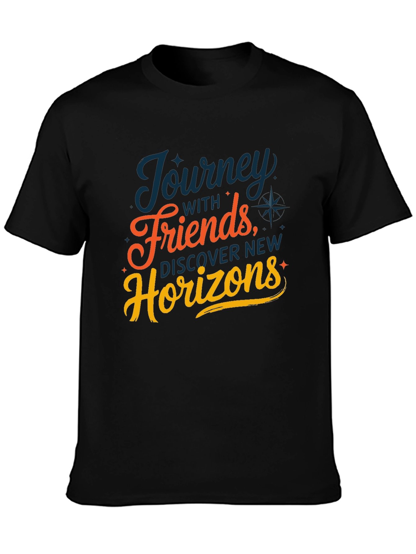 Journey With Friends T-Shirt - Discover New Horizons