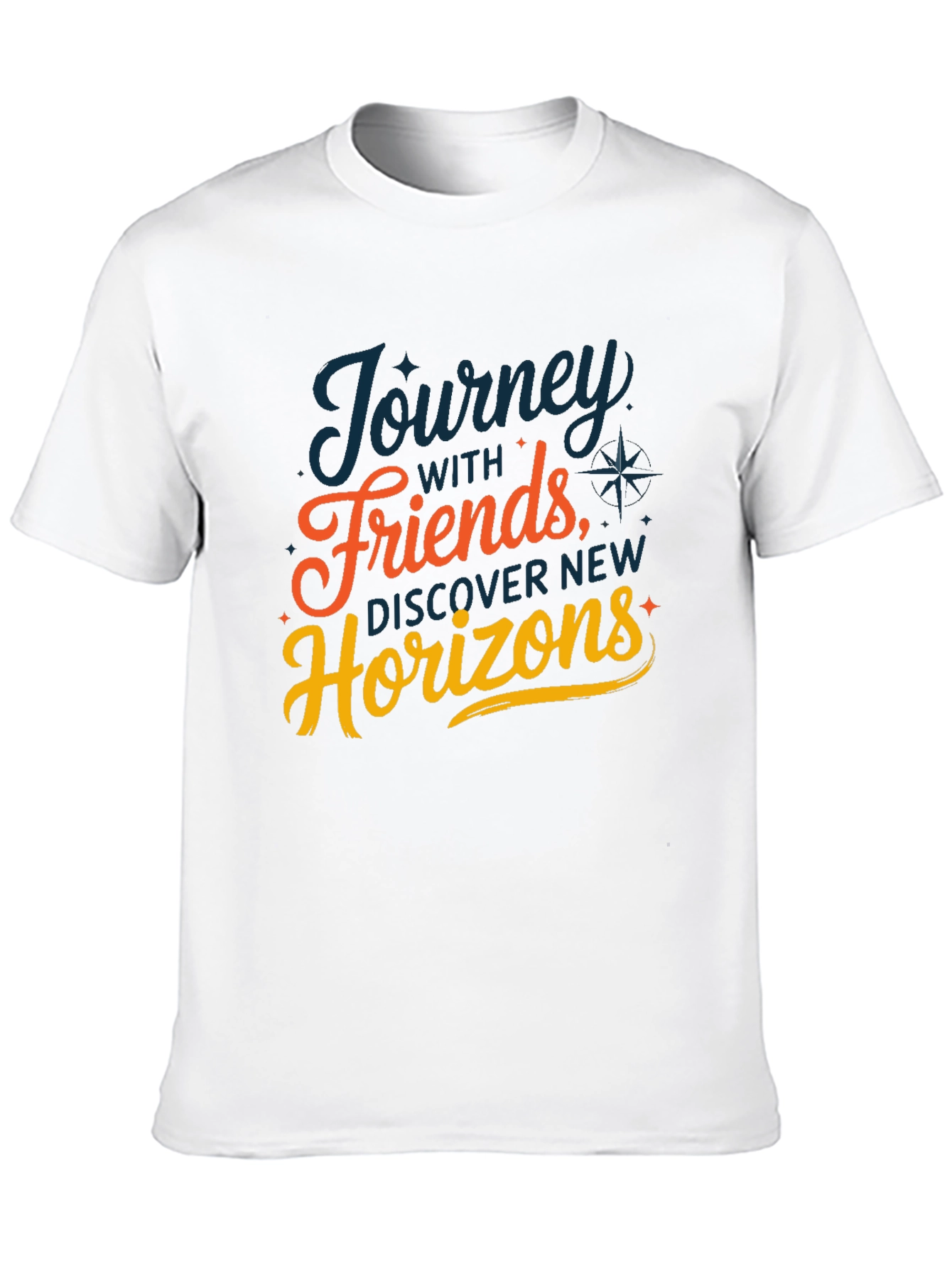 Journey With Friends T-Shirt - Discover New Horizons