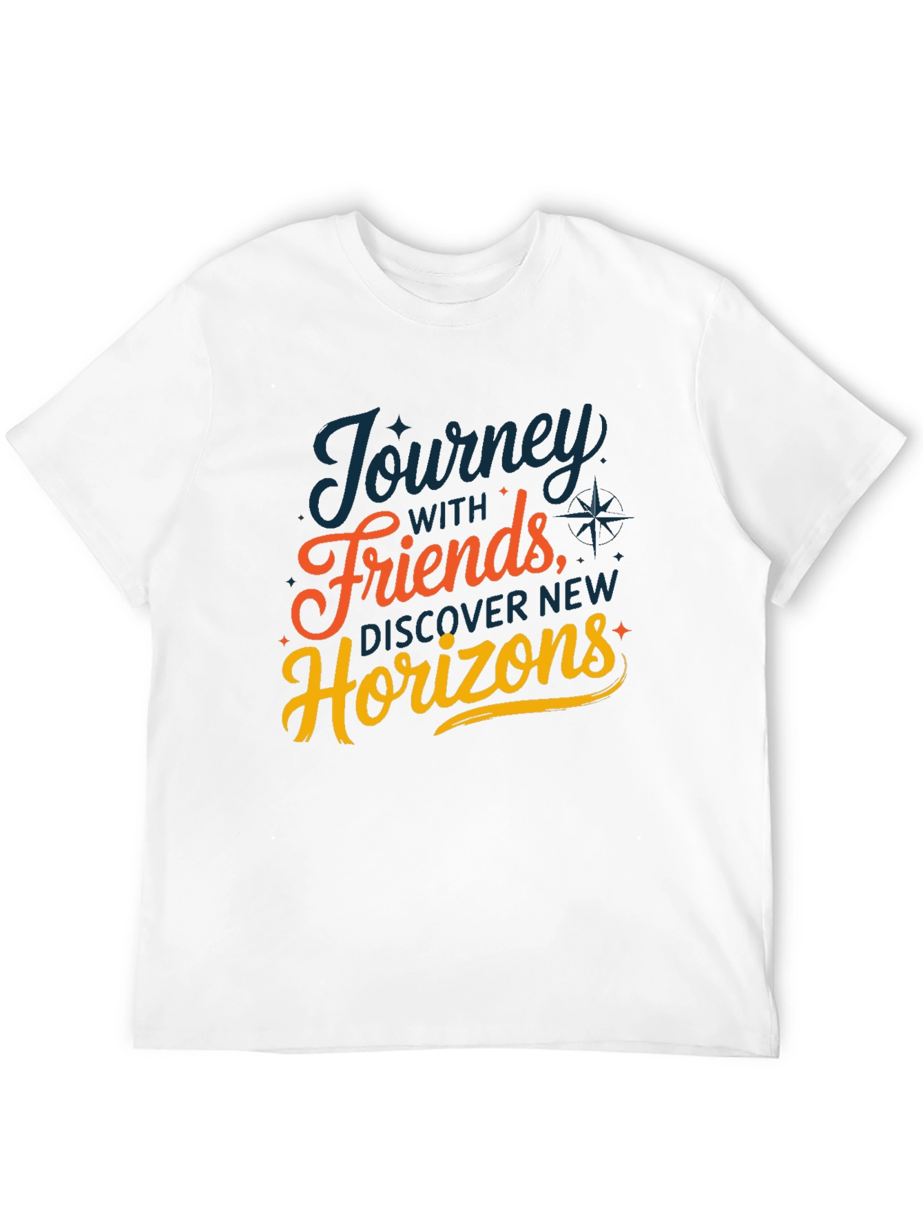 Journey With Friends T-Shirt - Discover New Horizons