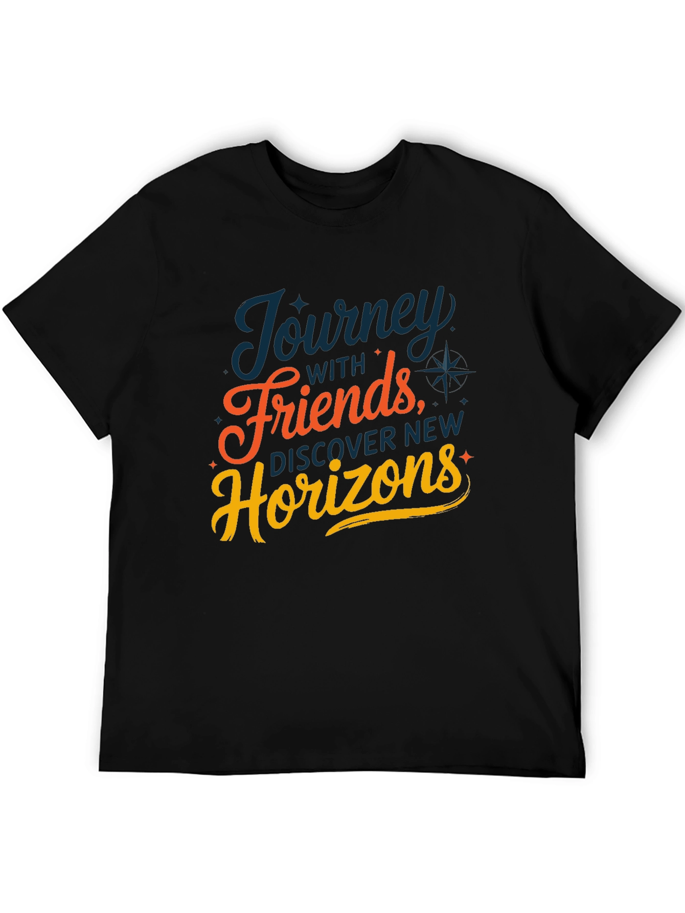Journey With Friends T-Shirt - Discover New Horizons