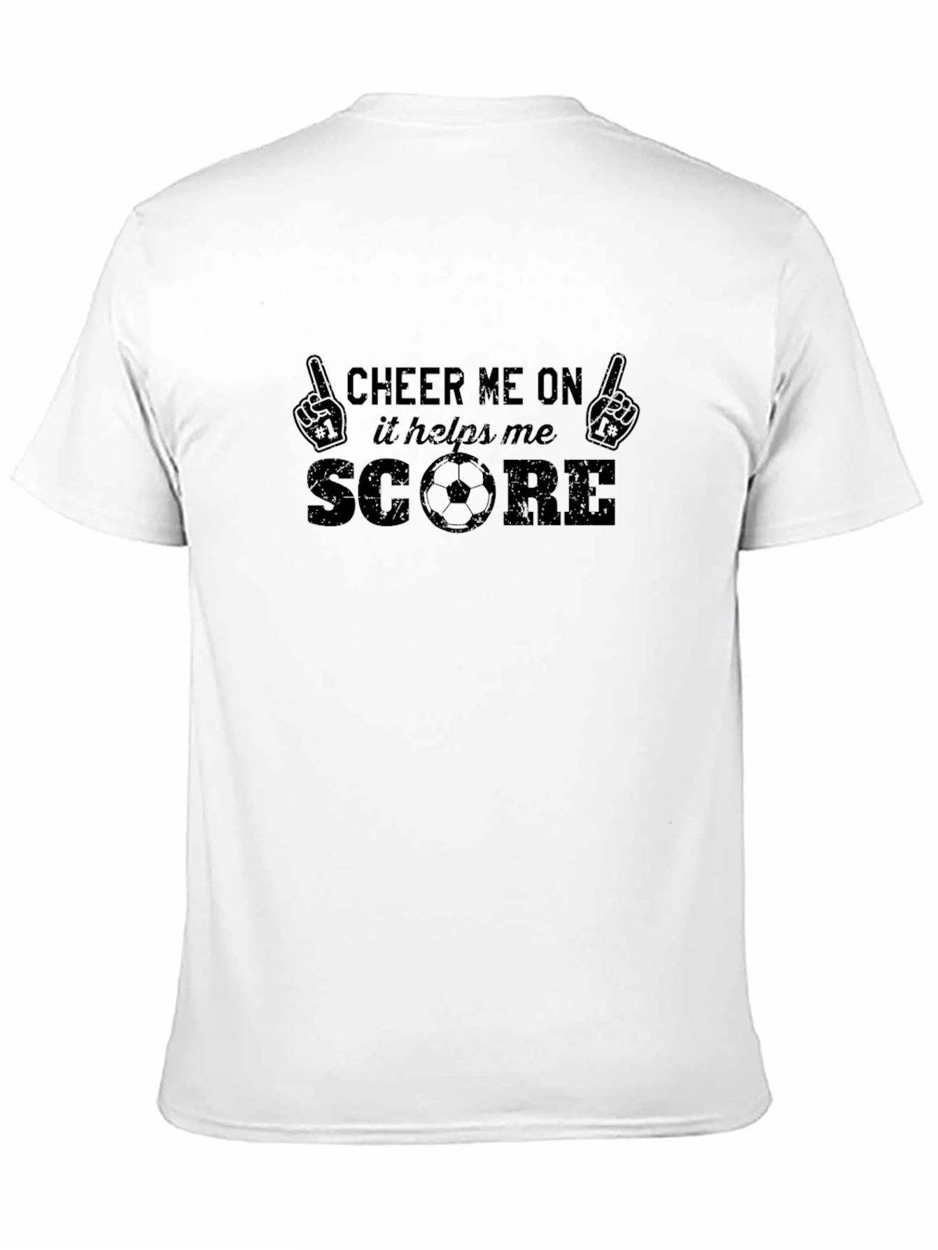 Cheer Me On Soccer Graphic Tee