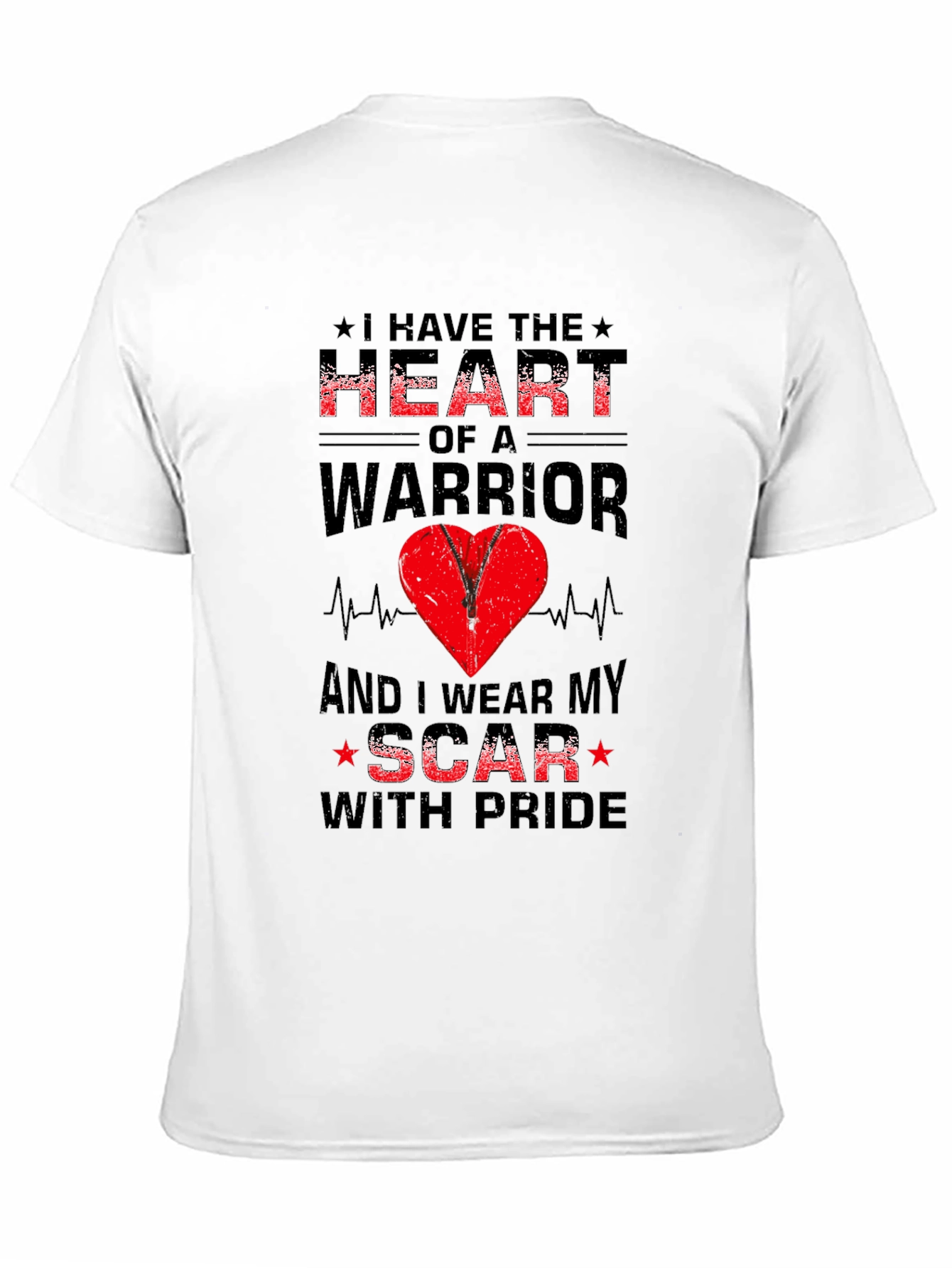 Heart Warrior Scar Pride T-Shirt