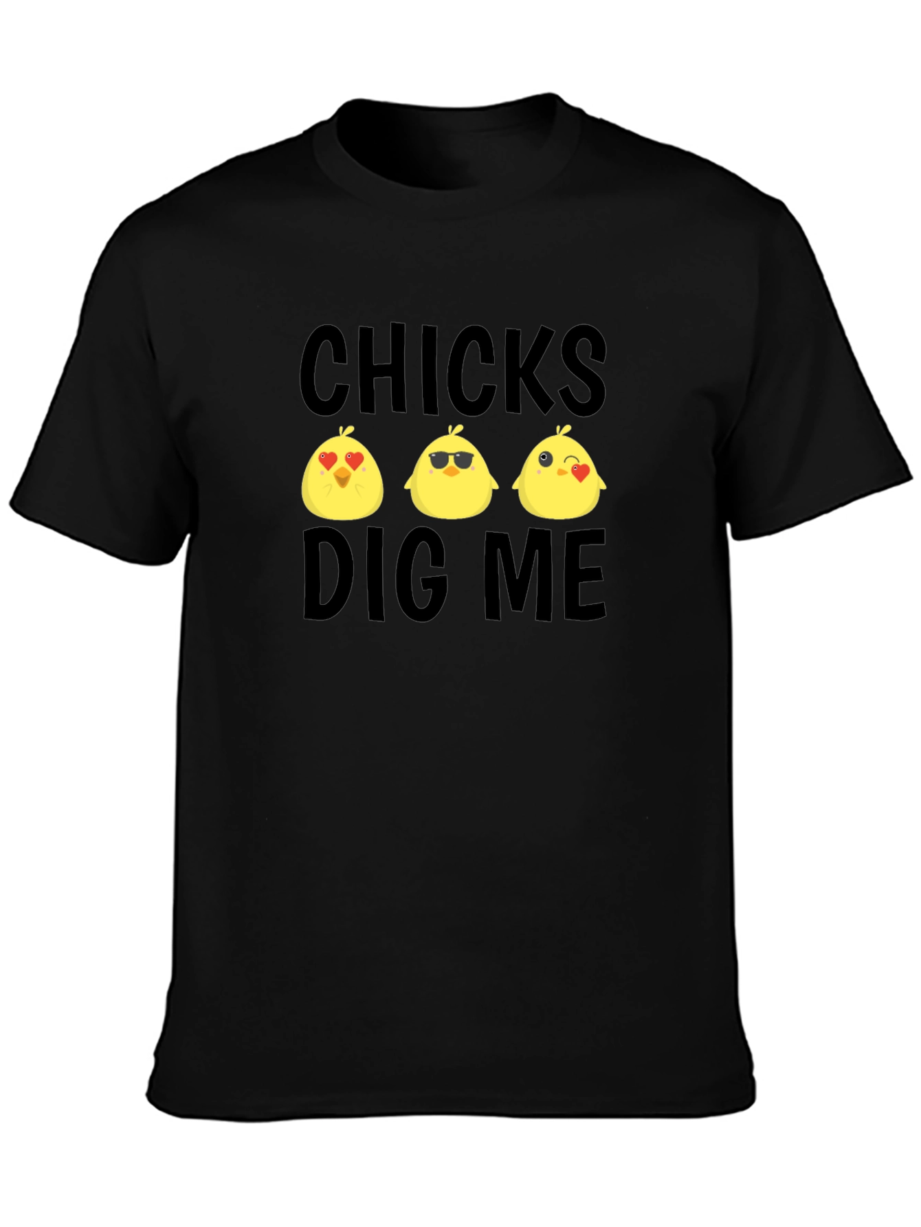 Chicks Dig Me Graphic Tee - Funny Easter T-Shirt