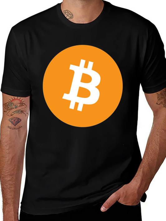 Bitcoin Logo T-Shirt - Crypto Currency Tee