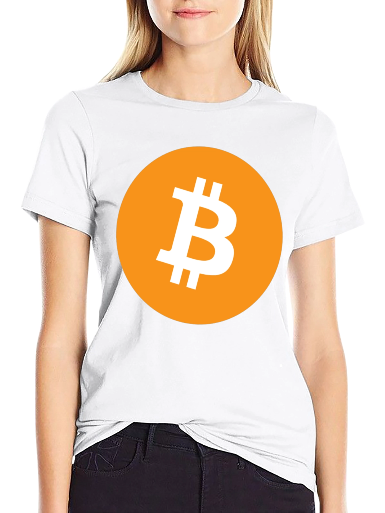Bitcoin Logo T-Shirt - Crypto Currency Tee