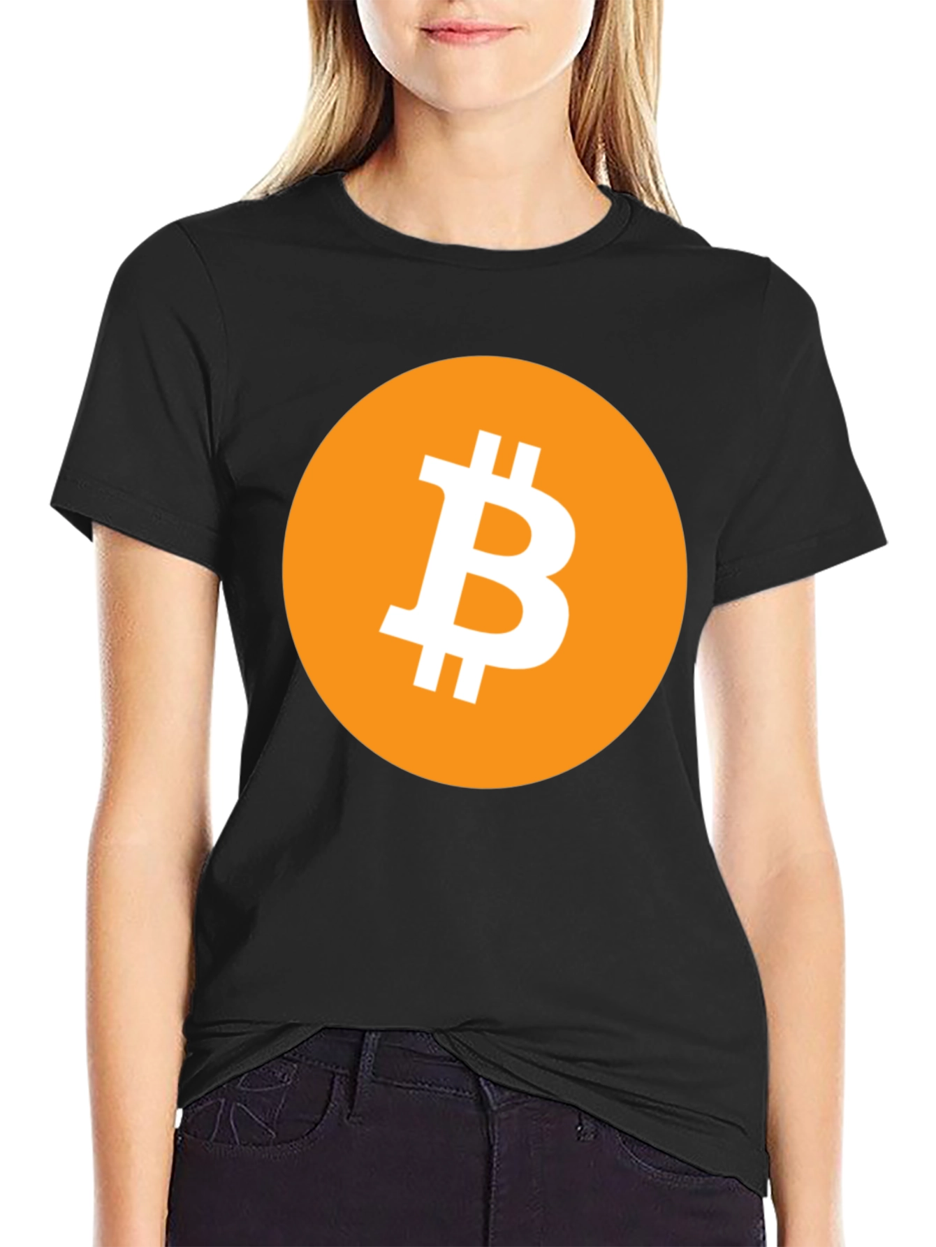 Bitcoin Logo T-Shirt - Crypto Currency Tee