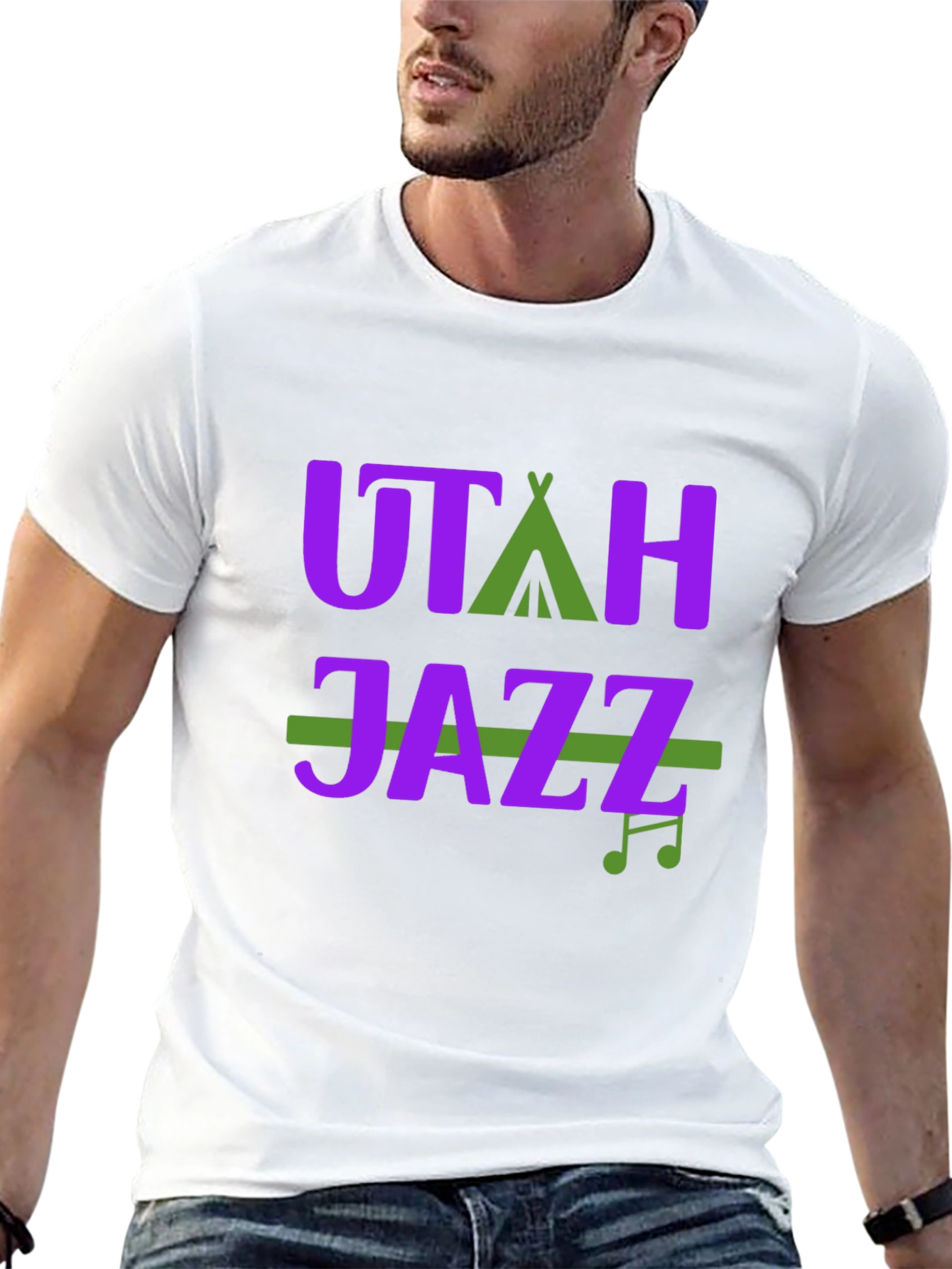 Utah Jazz Graphic T-Shirt - Stylish Team Apparel