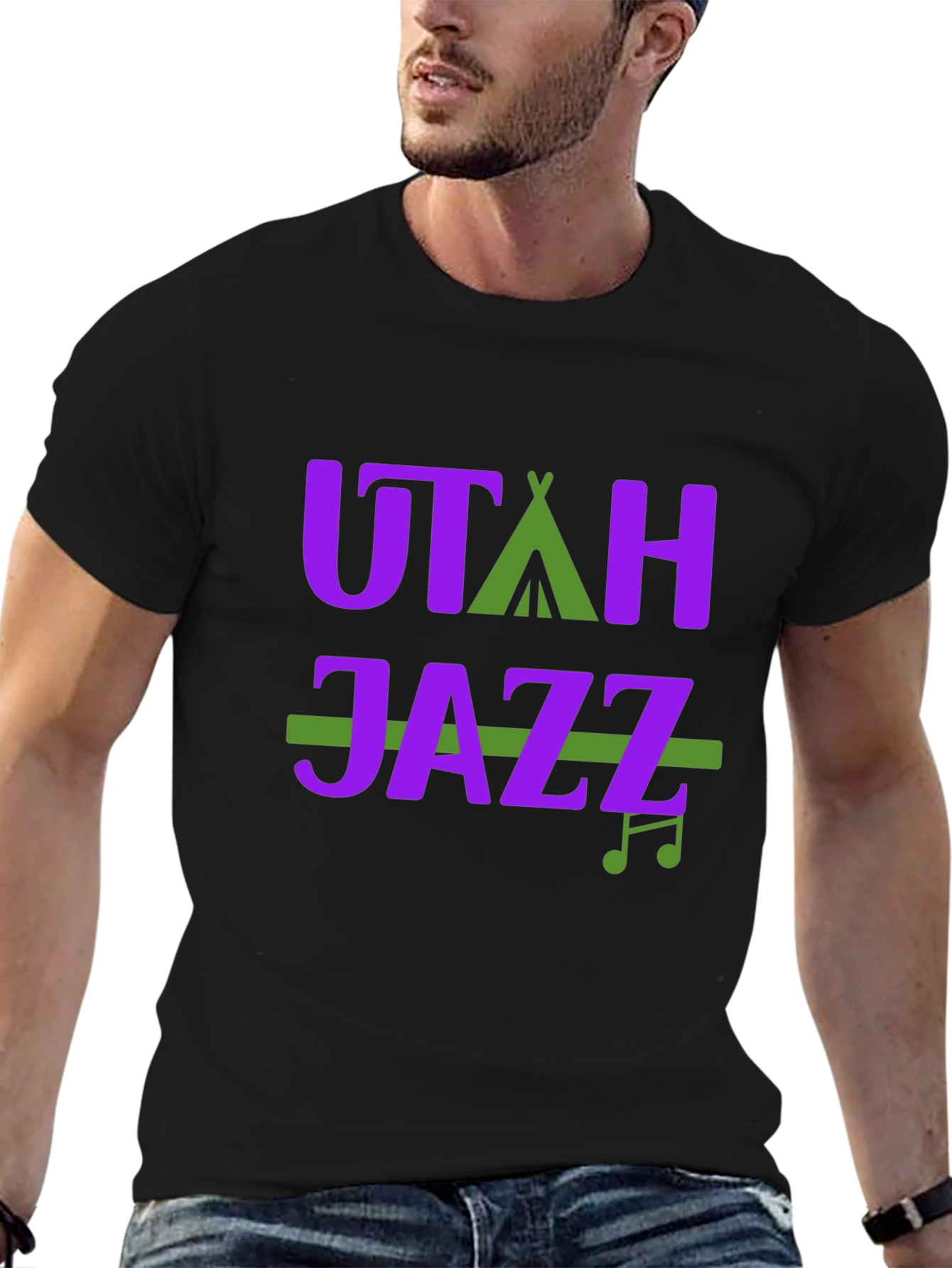 Utah Jazz Graphic T-Shirt - Stylish Team Apparel