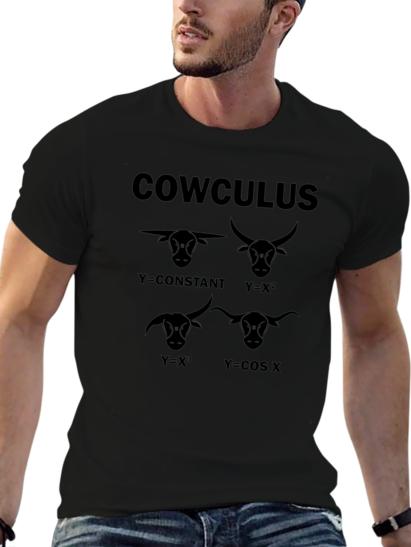 Cowculus T-Shirt - Math Pun Tee