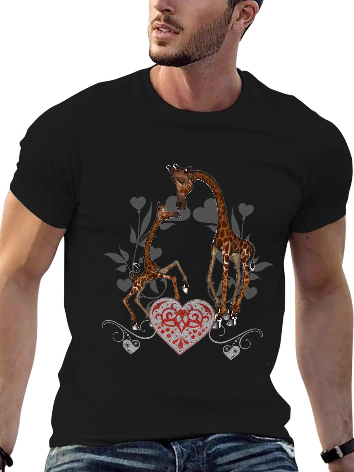 Giraffe Love T-Shirt