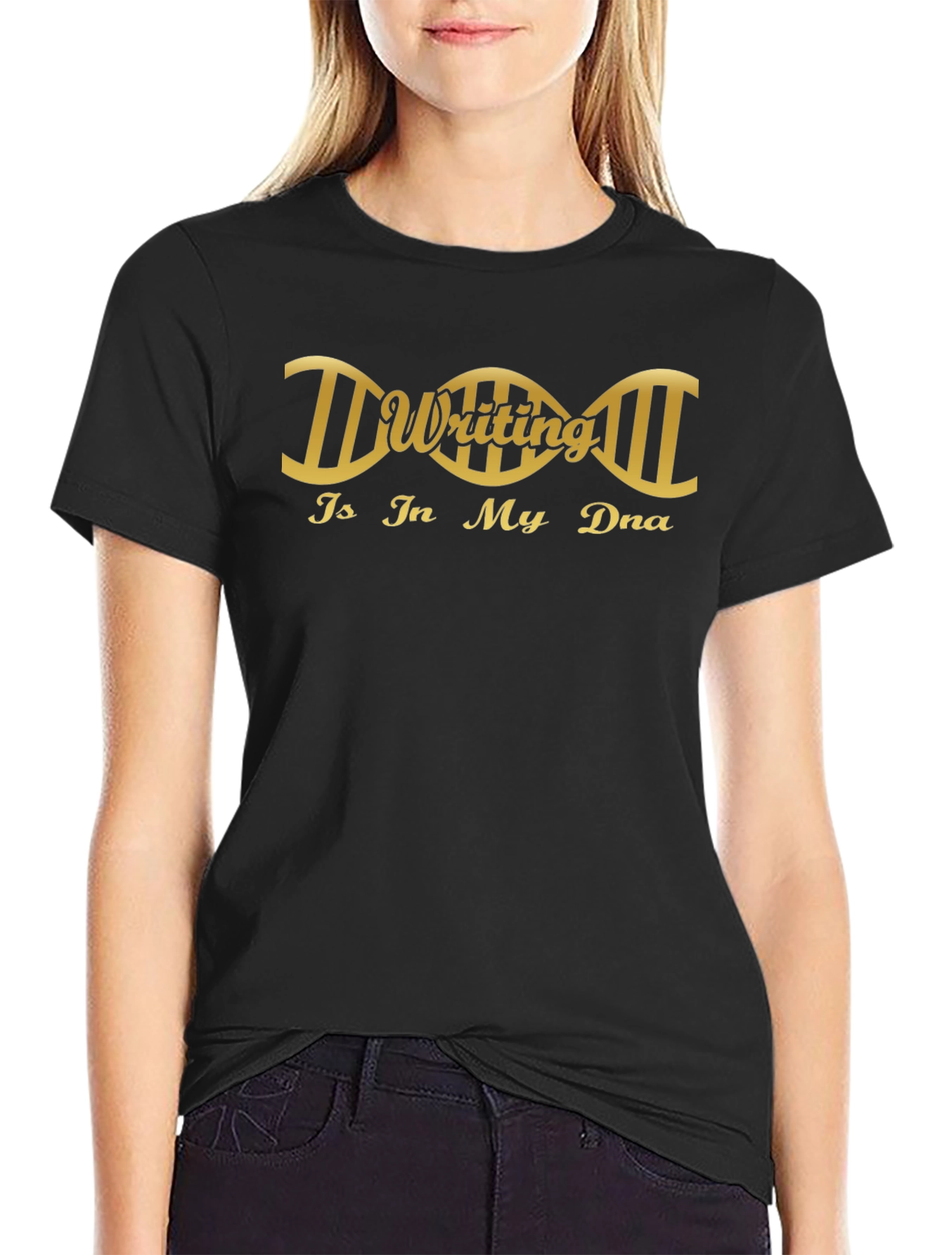 Writing is in My DNA Graphic T-Shirt