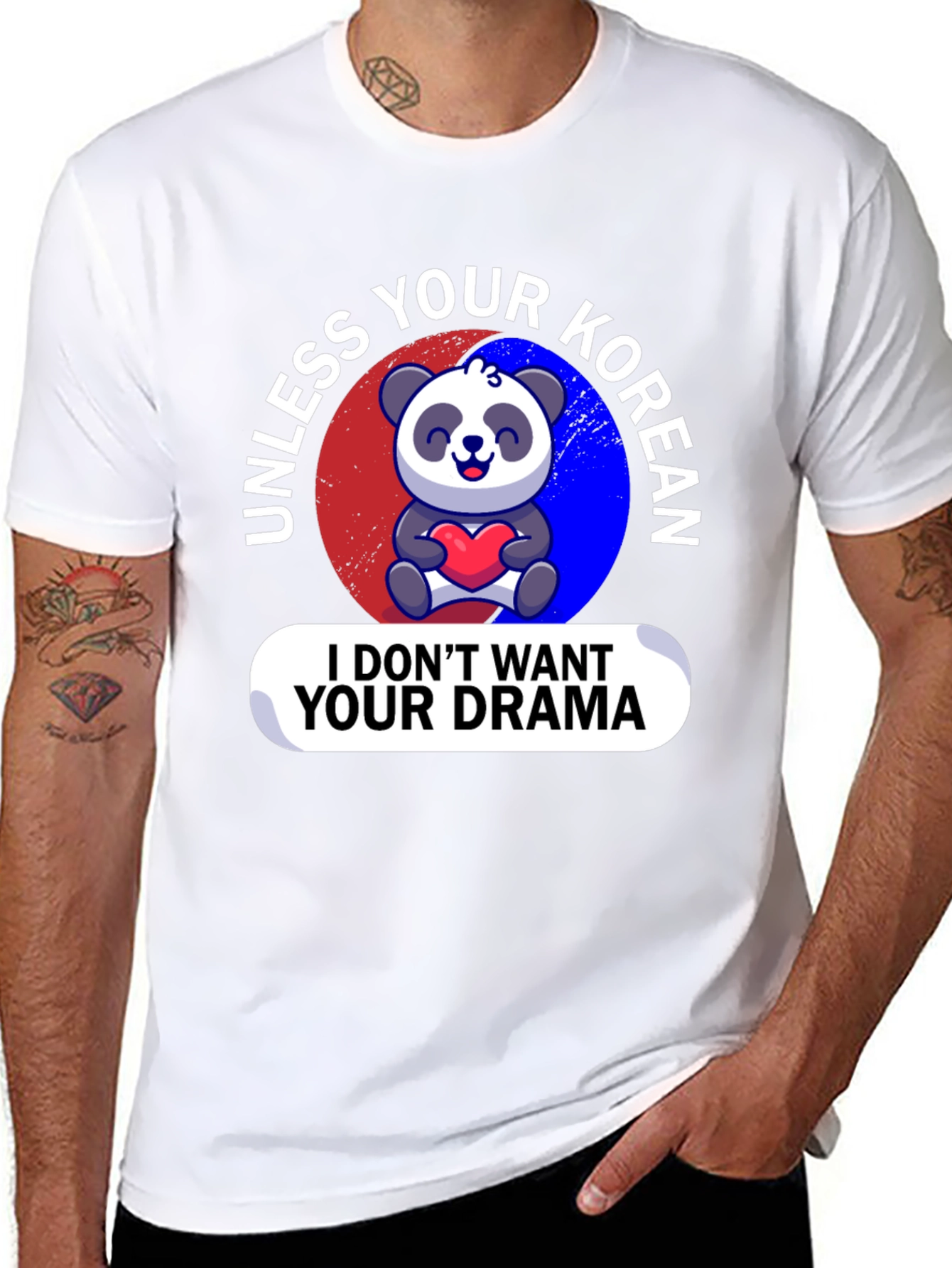 Unless Your Korean Funny Graphic Tee