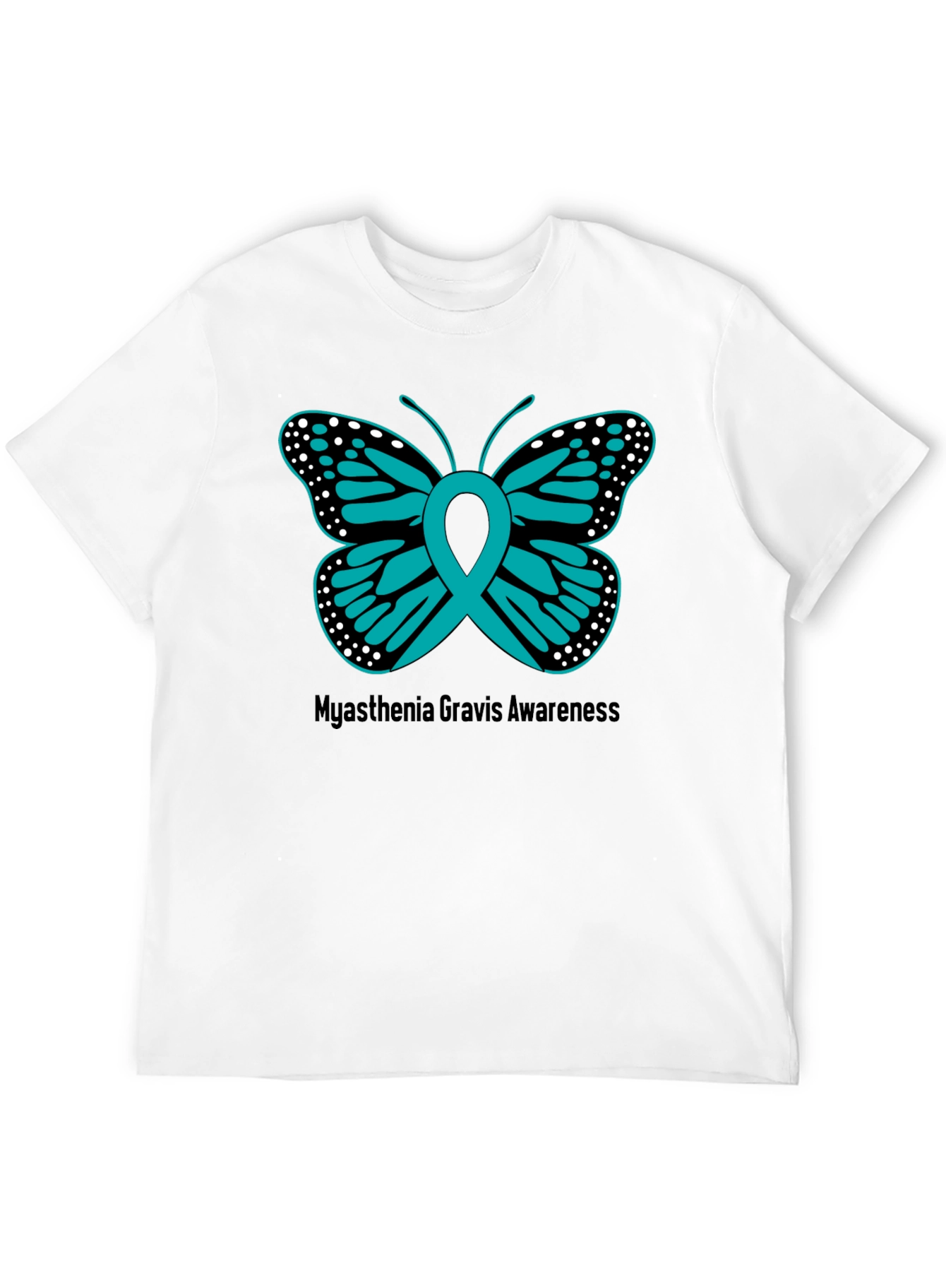 Myasthenia Gravis Awareness Butterfly T-Shirt