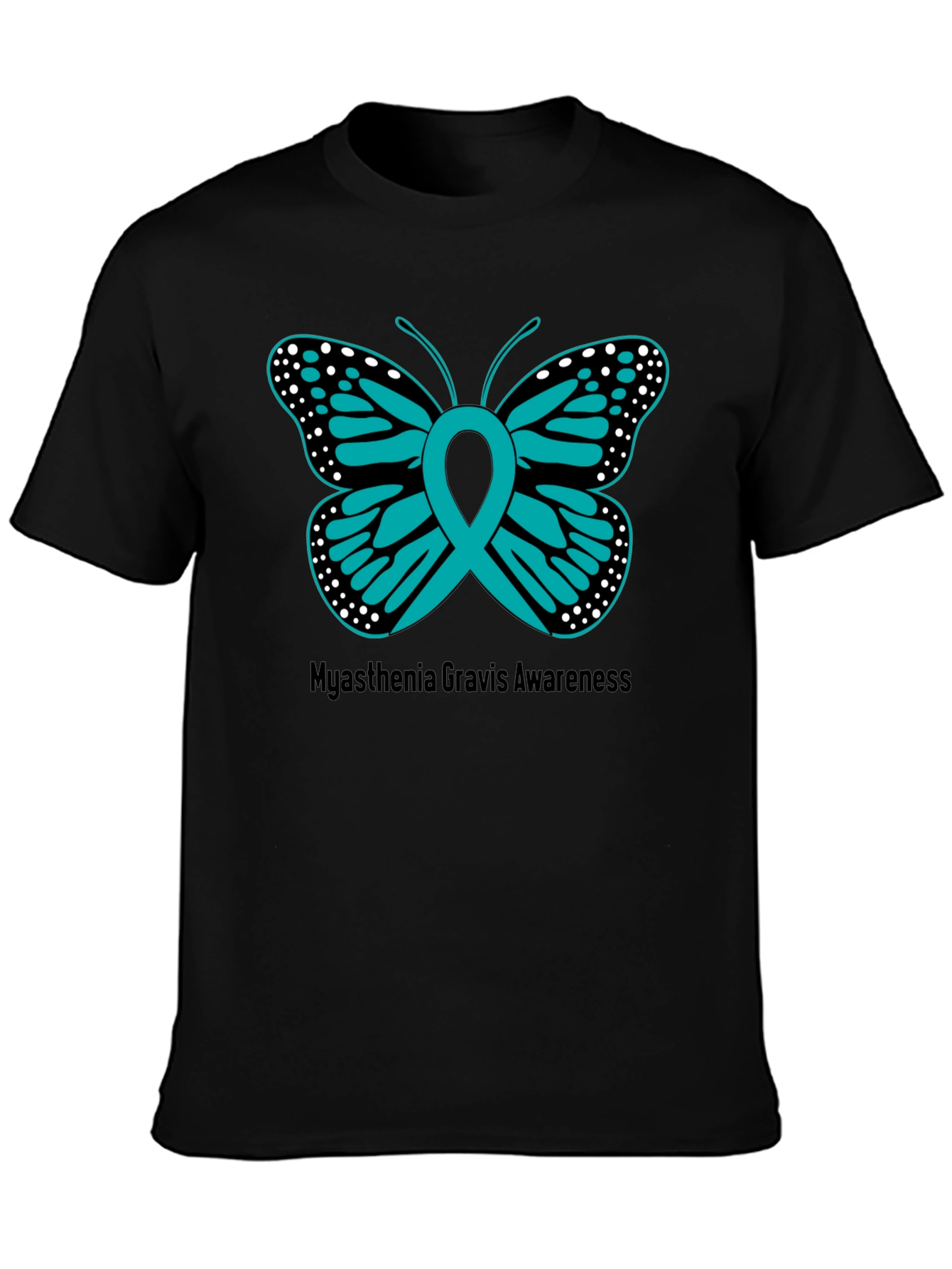 Myasthenia Gravis Awareness Butterfly T-Shirt