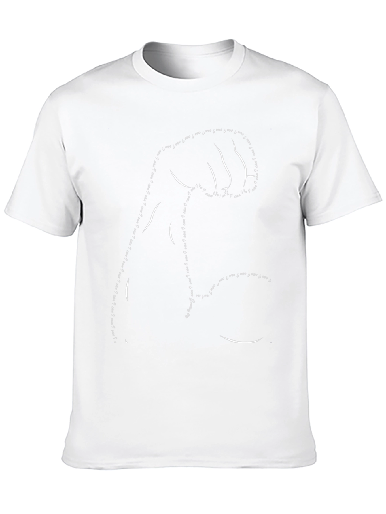 Bicep Flex Graphic Tee - Black Cotton T-Shirt