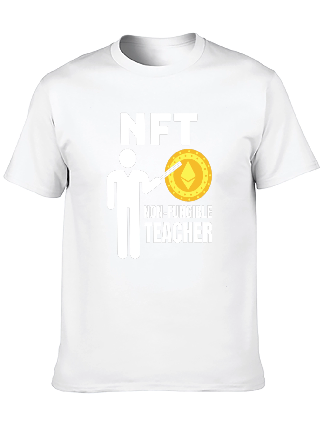 NFT Teacher Black T-Shirt - Crypto Education