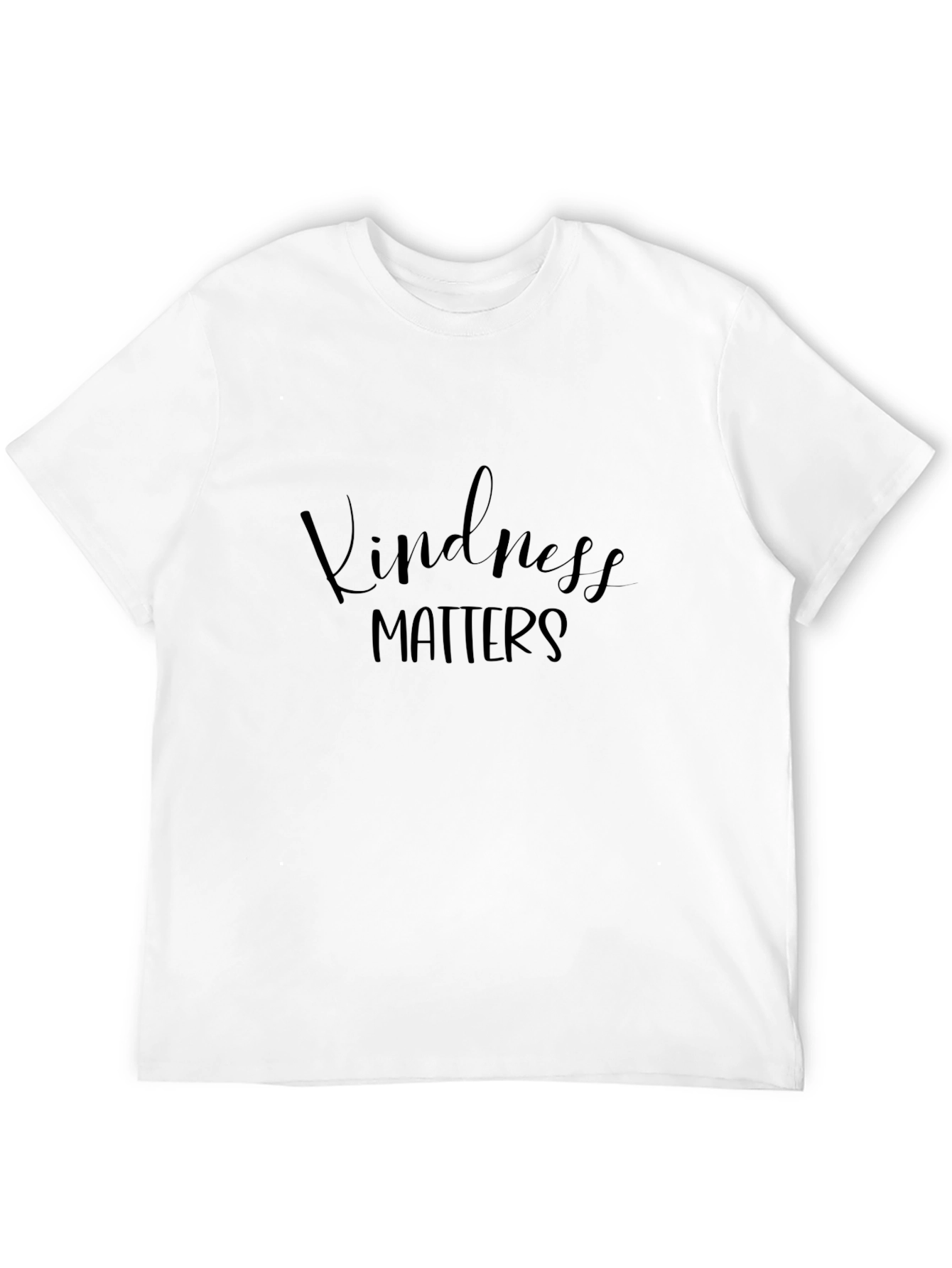 Kindness Matters Graphic Tee - Black