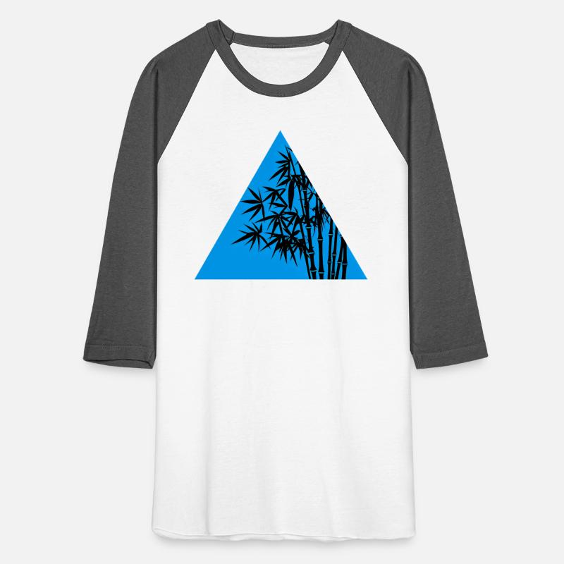 A Blue Triangle and Bamboo