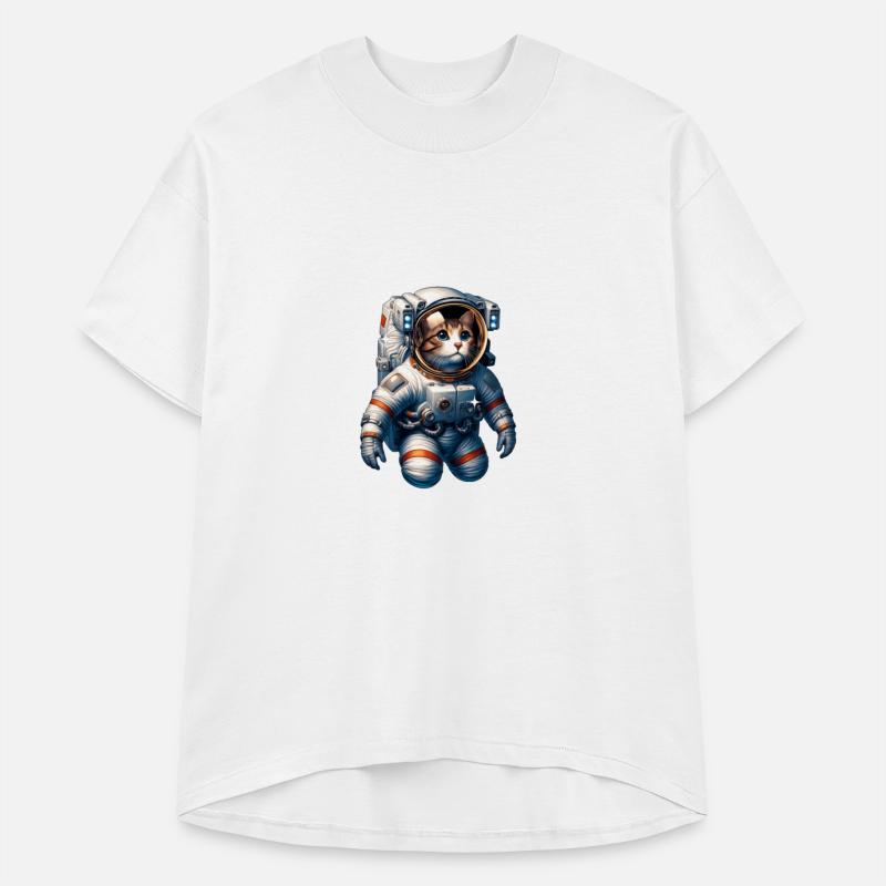 A cat in an astronaut suit