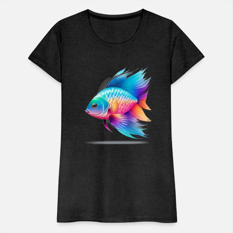 A Fish In Watercolor Style - AI Art