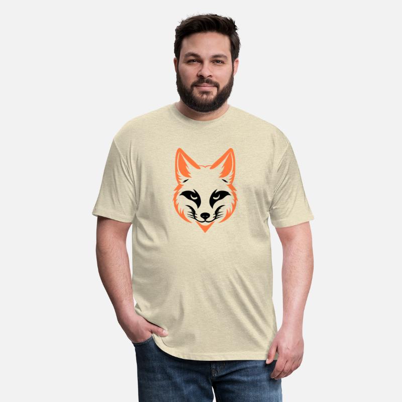 A fox's icon vector t-shirt design