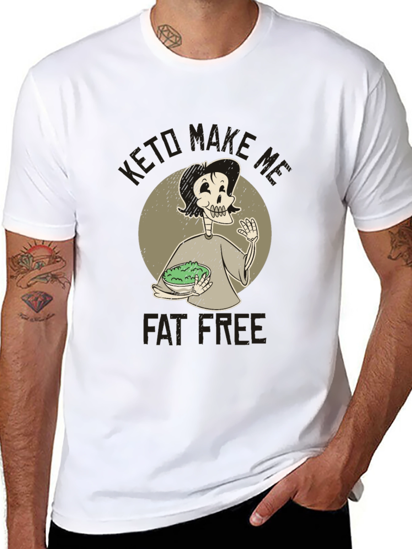 Keto Make Me Fat Free T-Shirt Unisex
