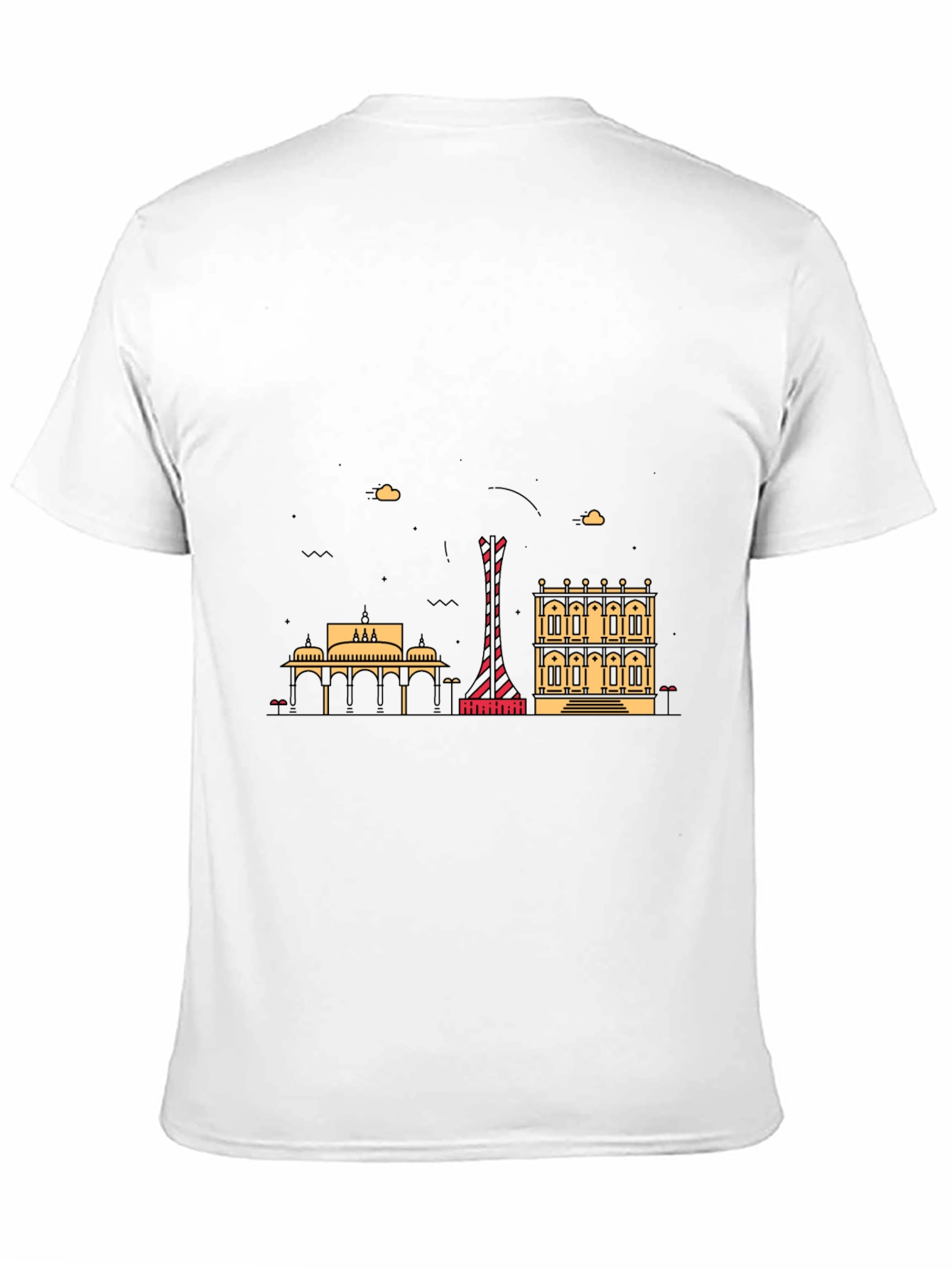 Graphic Print Black T-Shirt