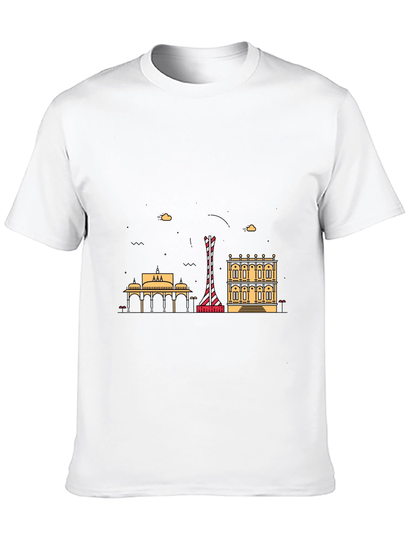 Graphic Print Black T-Shirt