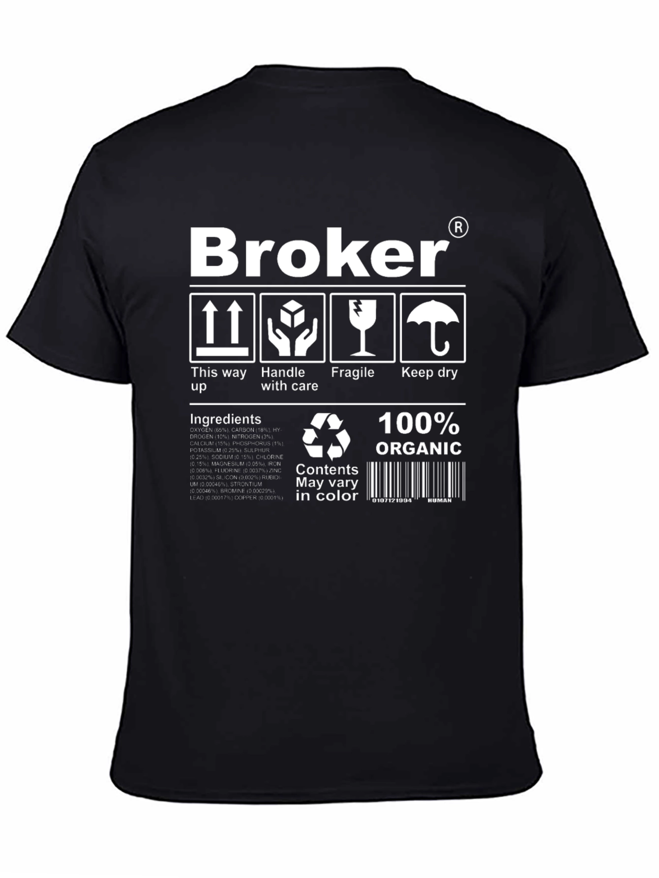 Broker Organic Graphic T-Shirt