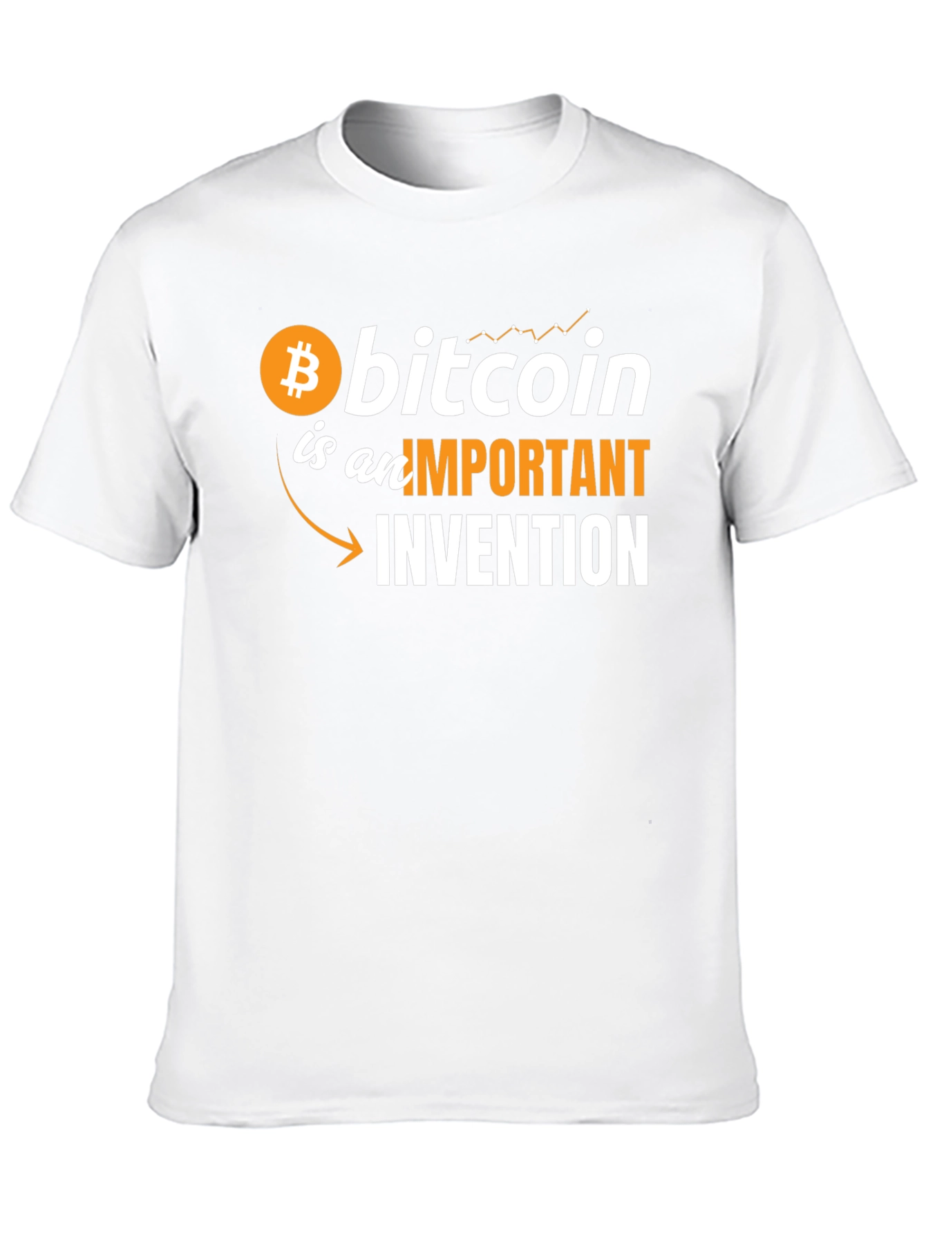 Bitcoin Important Invention Graphic Tee