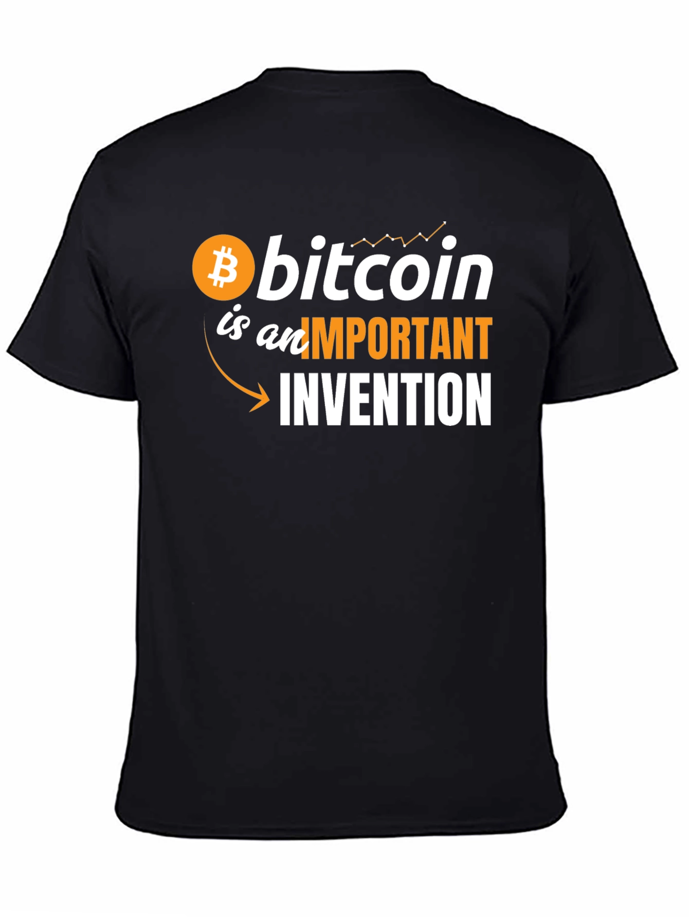Bitcoin Important Invention Graphic Tee