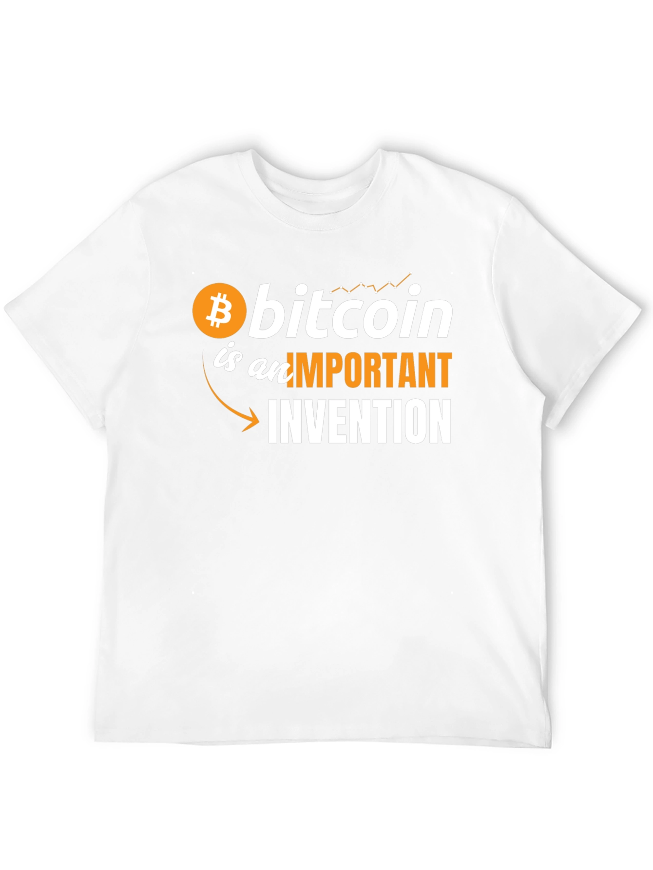 Bitcoin Important Invention Graphic Tee