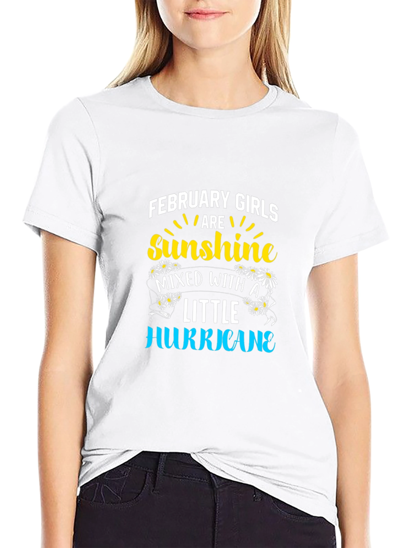 February Girls Sunshine Hurricane Graphic Tee