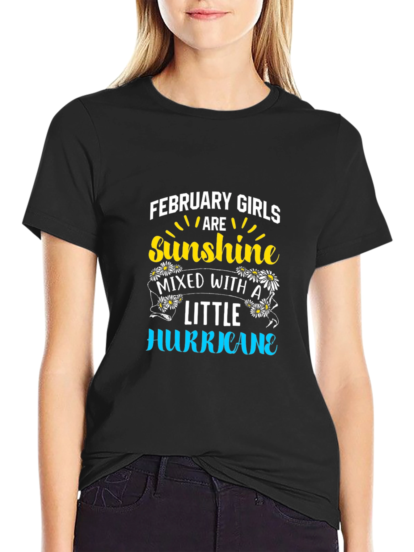 February Girls Sunshine Hurricane Graphic Tee