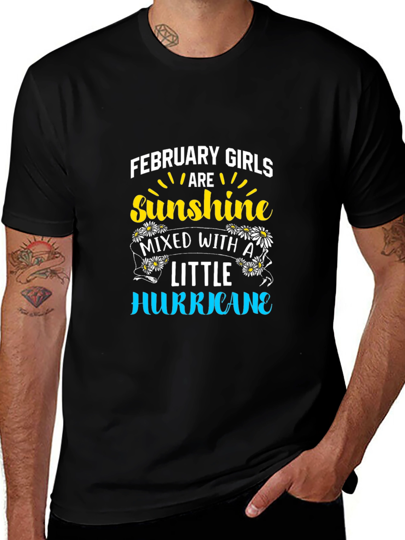February Girls Sunshine Hurricane Graphic Tee