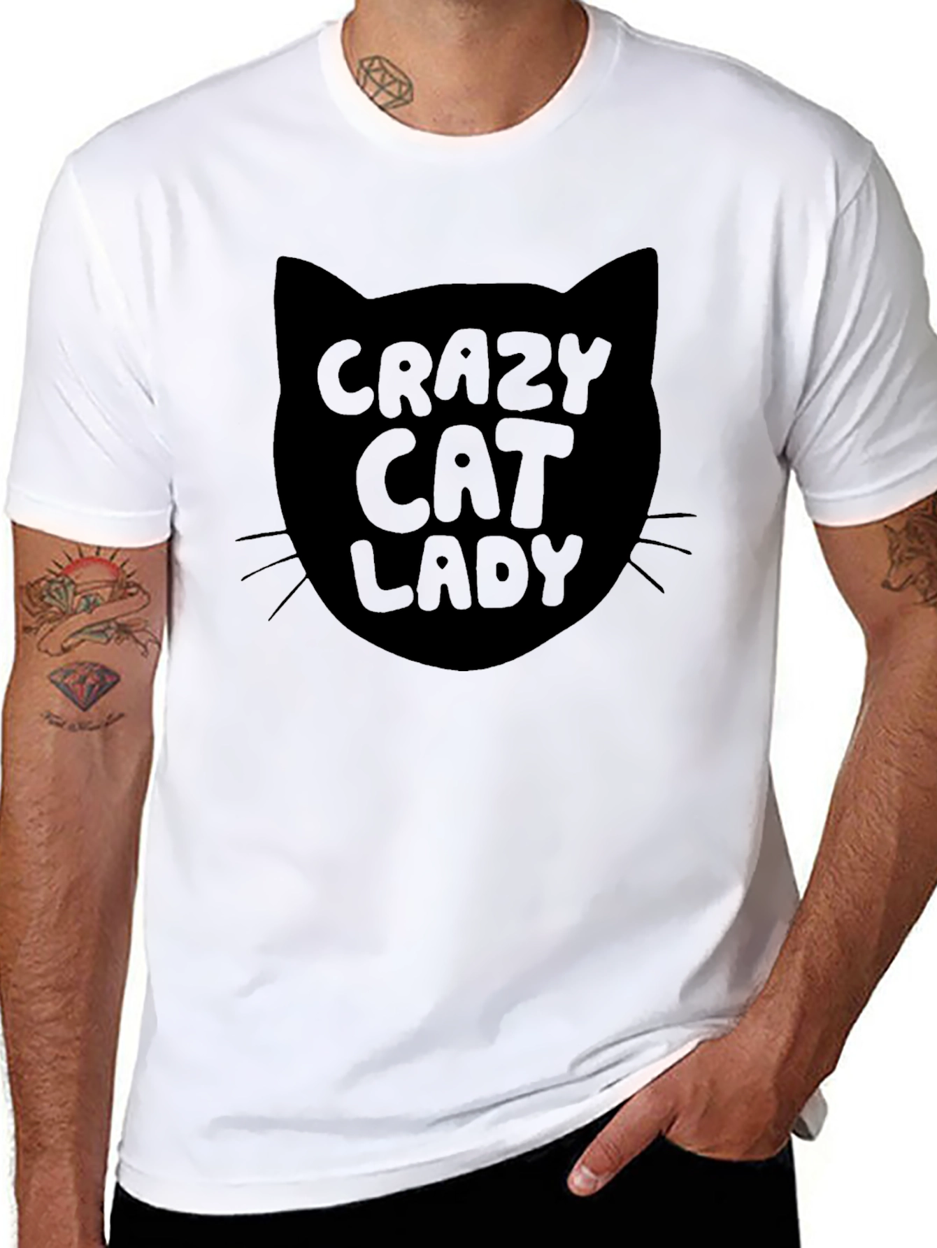 Crazy Cat Lady Graphic Tee