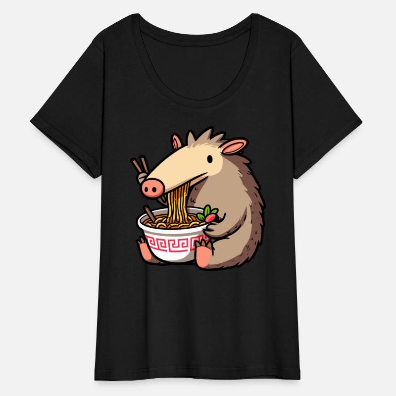Aardvark Eating Ramen