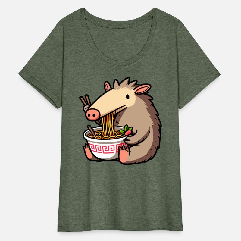 Aardvark Eating Ramen