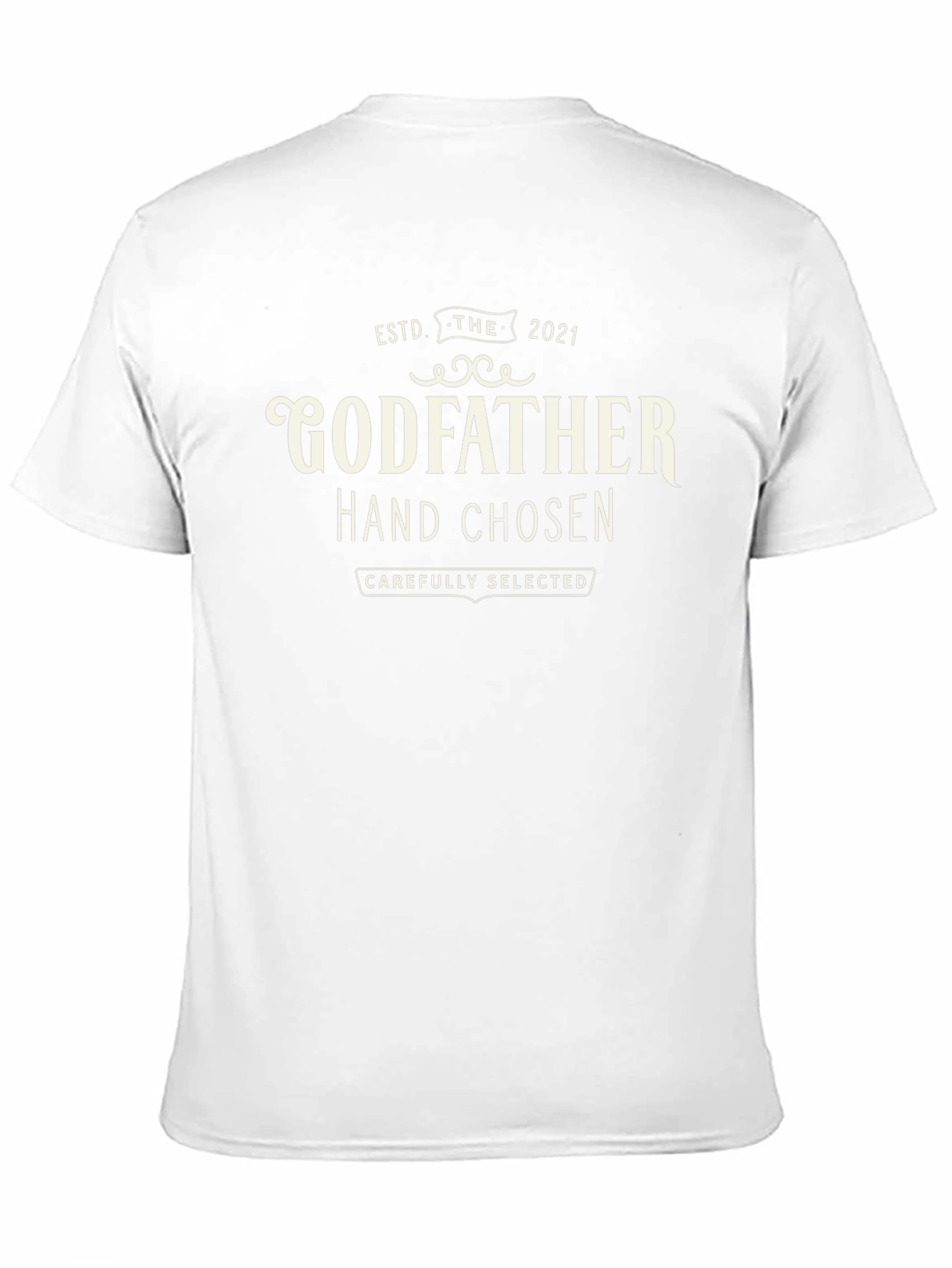 Godfather Hand Chosen T-Shirt - Est. 2021 - Black